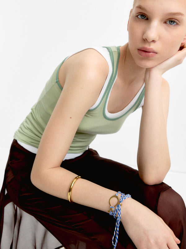 Adjustable Fish Bracelet - Stainless Steel