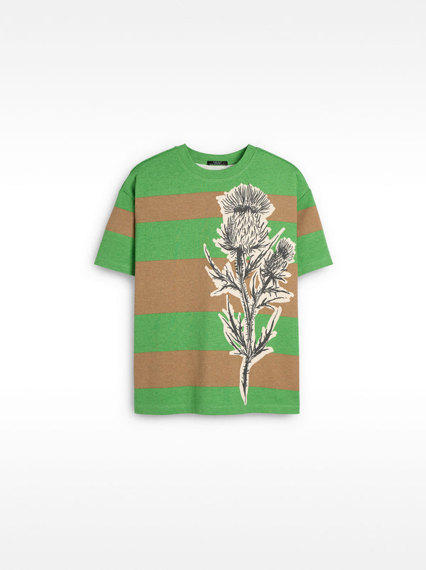 Striped Cotton T-Shirt