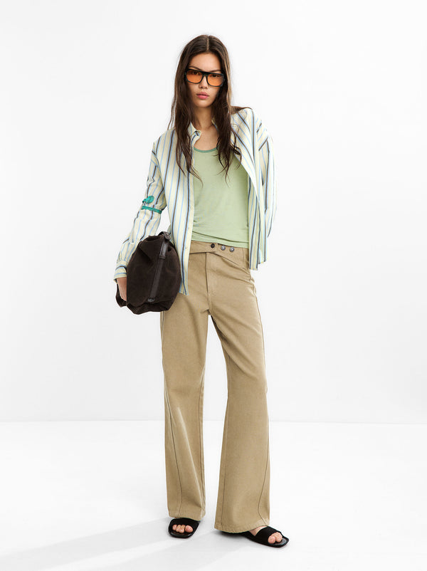 100% Cotton Striped Shirt