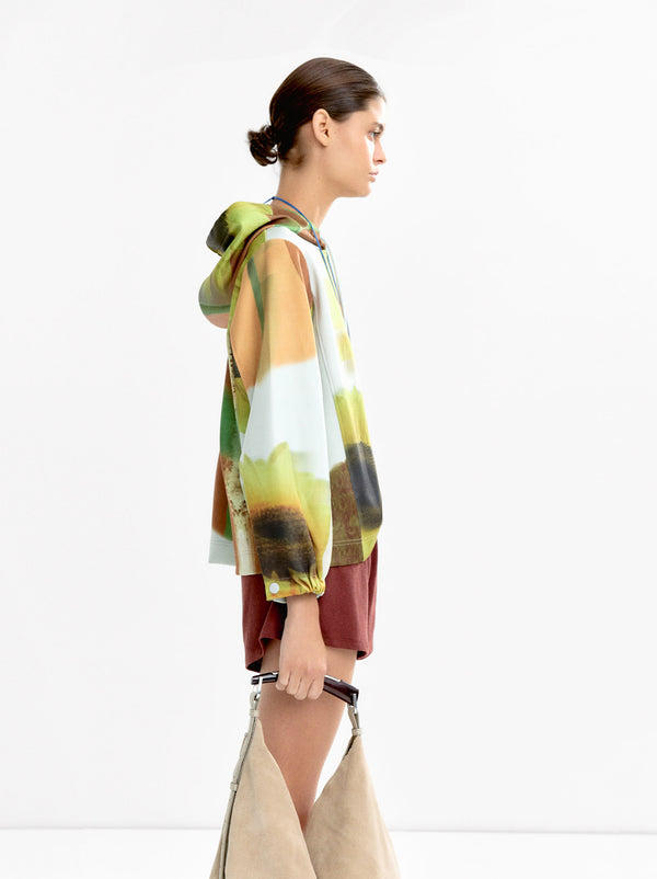 Floral Print Sweatshirt