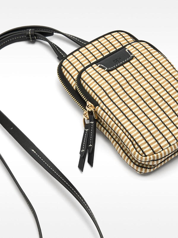 Straw-Effect Phone Case
