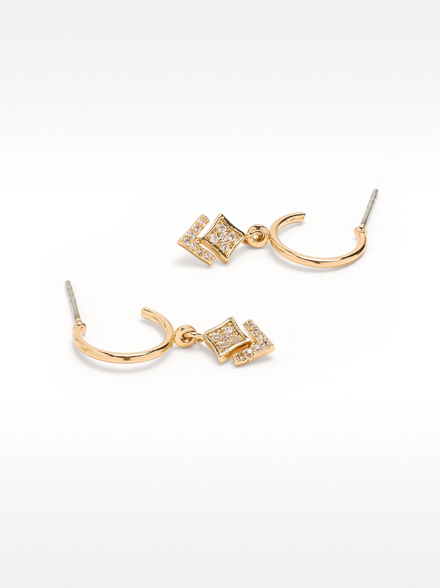 Hoops Diamond-Shaped Zirconias