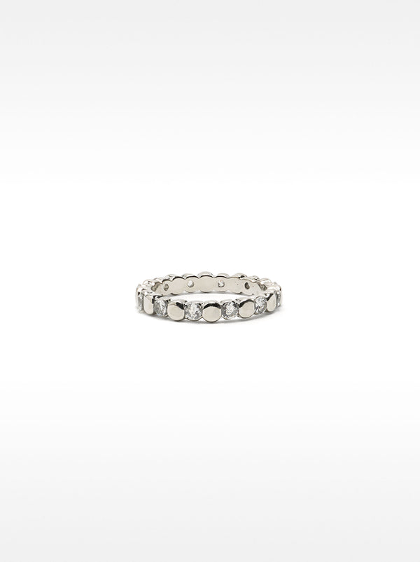 Zirconias Circle Ring