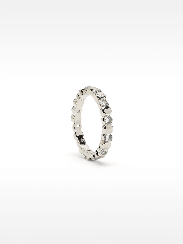 Zirconias Circle Ring