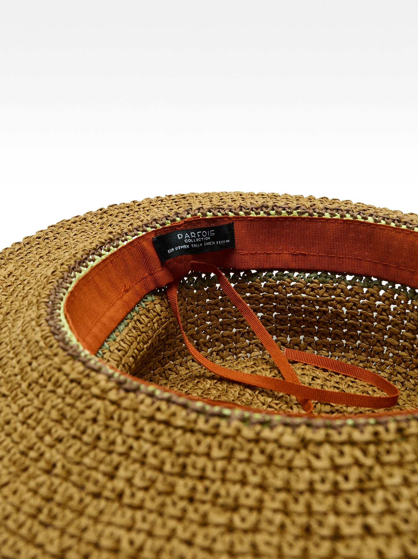 Straw-Effect Hat
