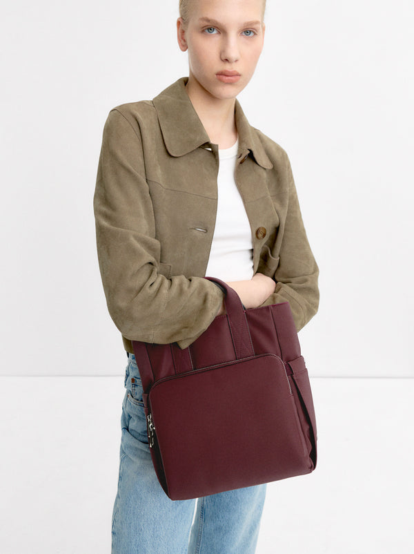 Nylon Effect Backpack