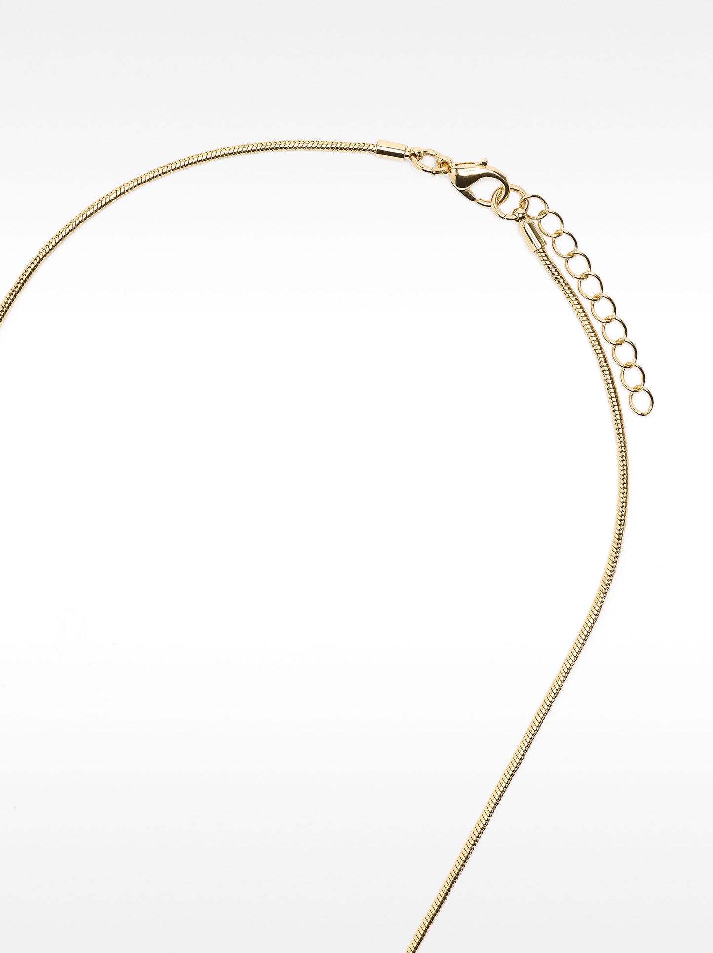 Long Necklace With Cascading Chains
