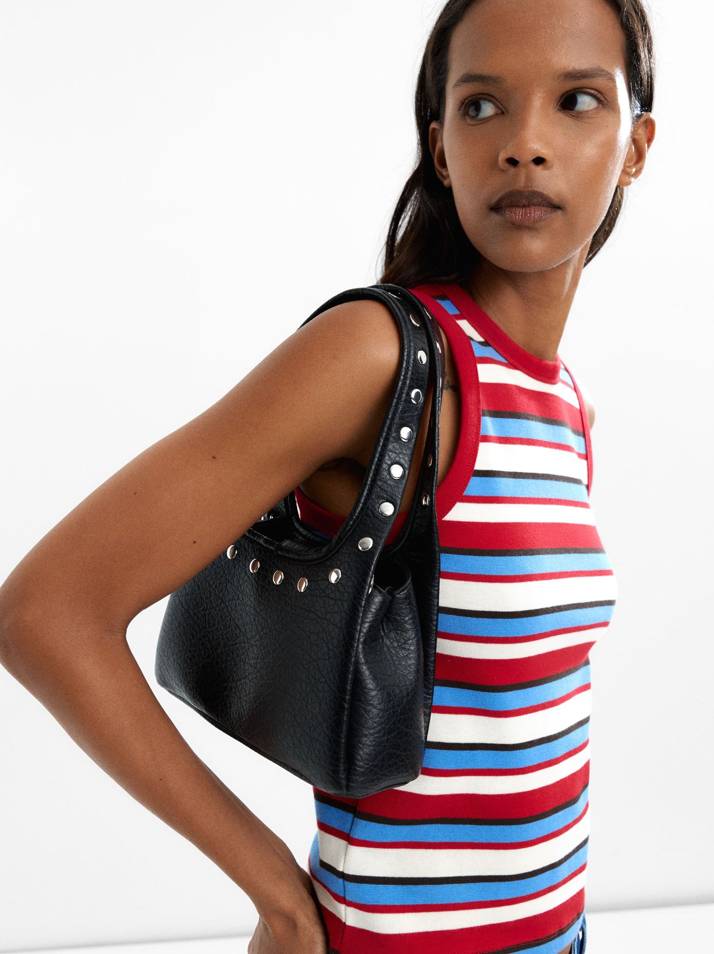 Shoulder Bag With Studs