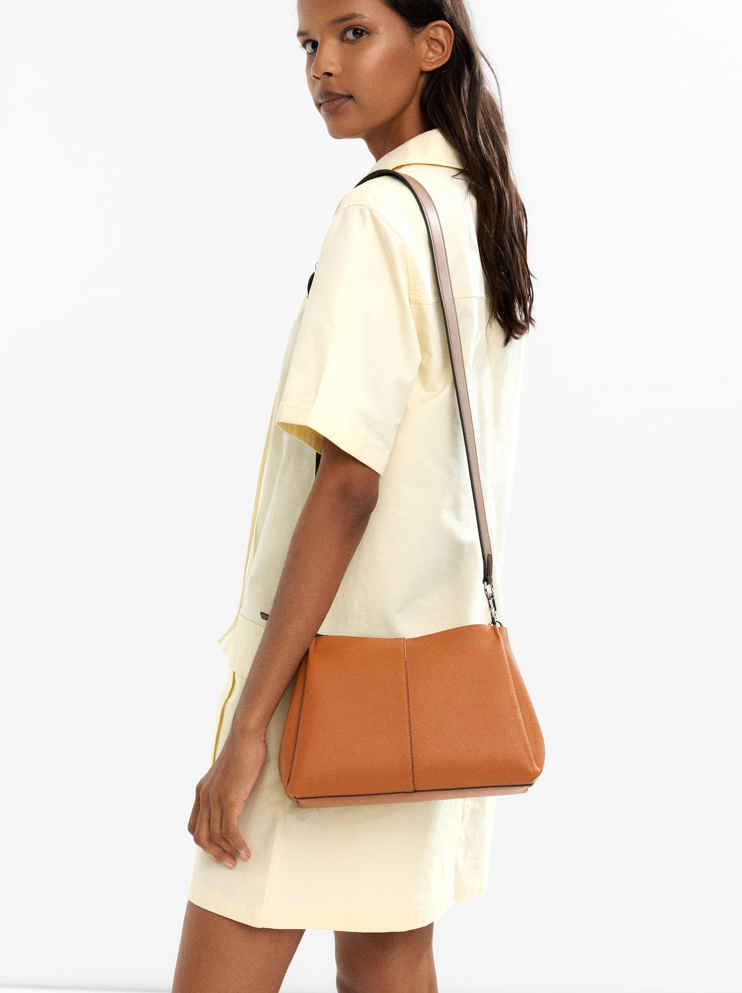 Crossbody Bag With Texture