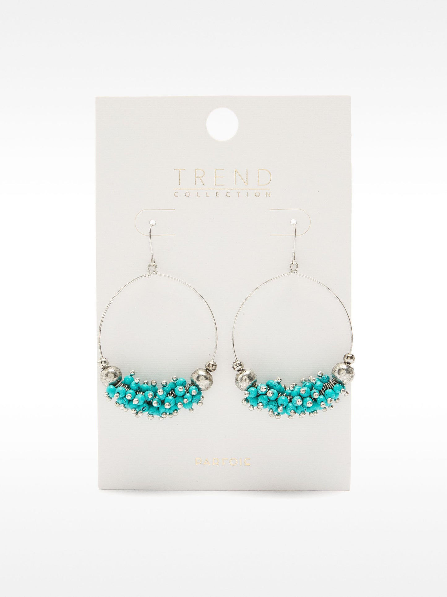 Hoop Earrings With Stones