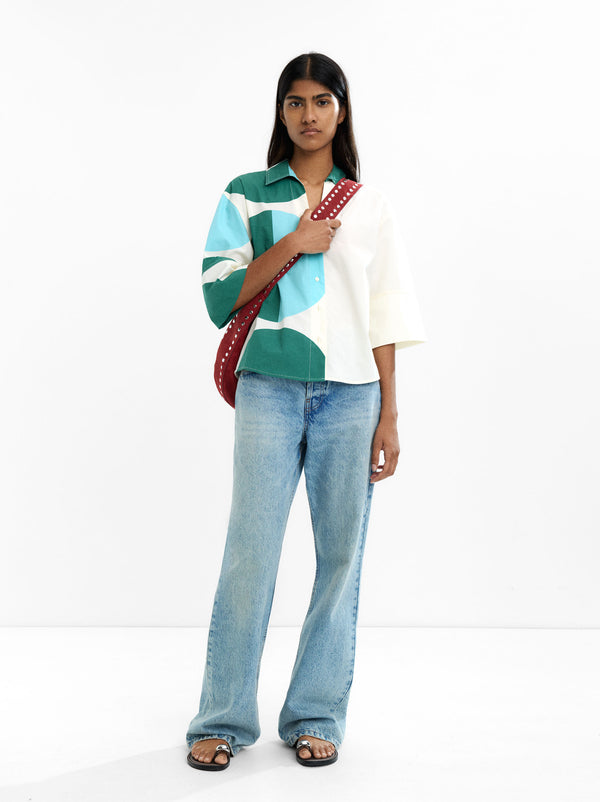 Printed Shirt 100% Cotton