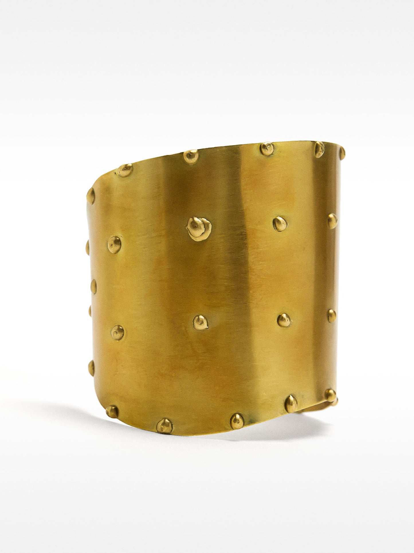 Wide Bracelet With Spheres