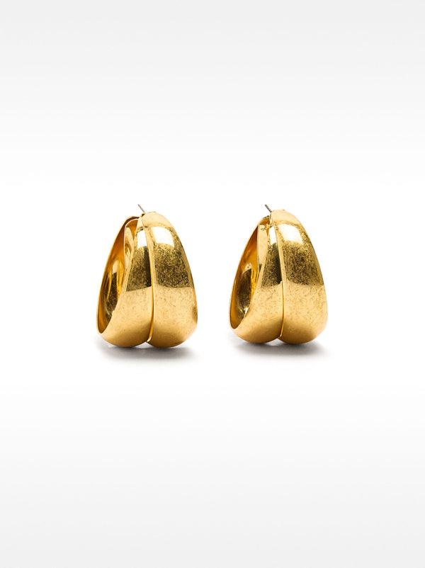 Maxi Double Hoop Earrings