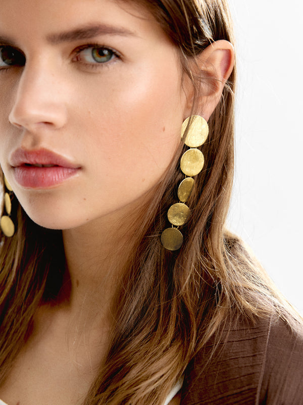 Gradient Circle Earrings