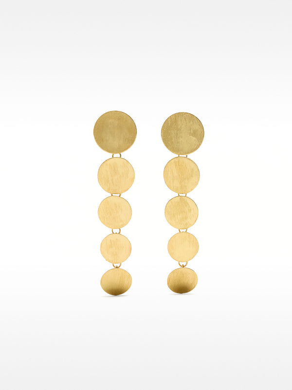 Gradient Circle Earrings