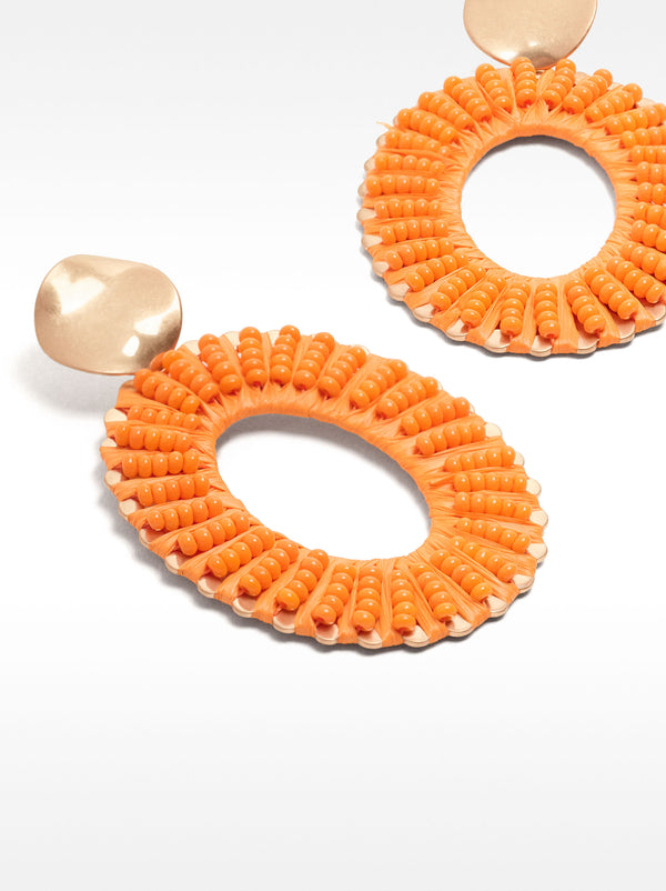 Maxi Earrings With Beads