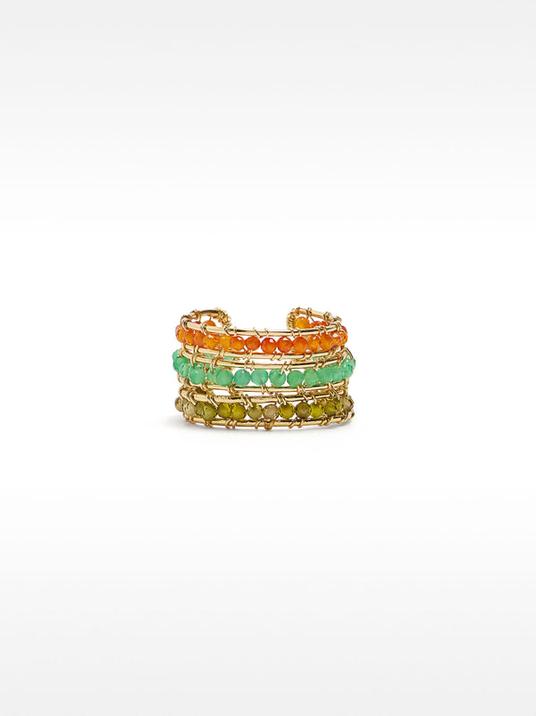 Set Of Rings With Stones
