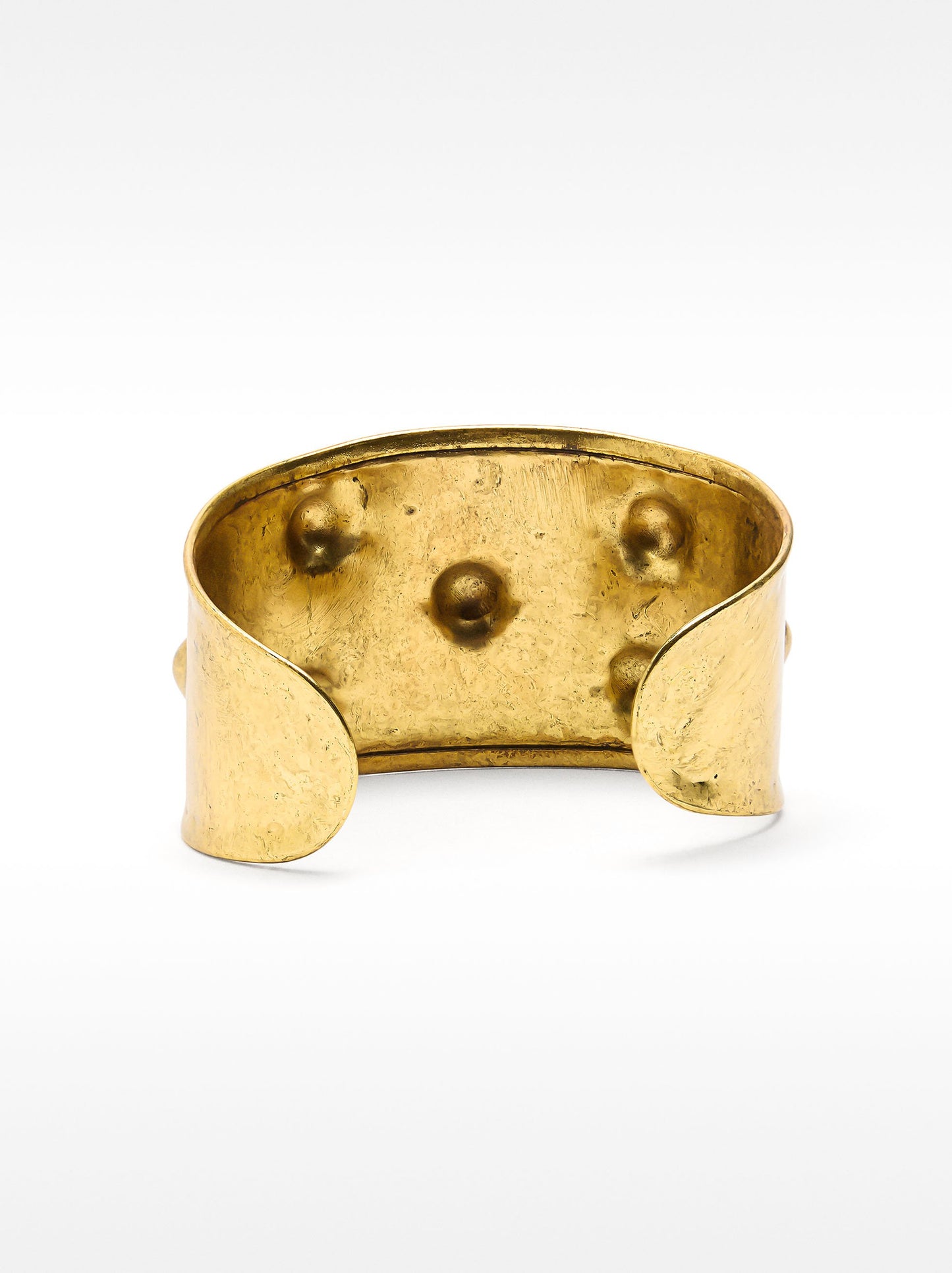 Open Rigid Bracelet With Embossing