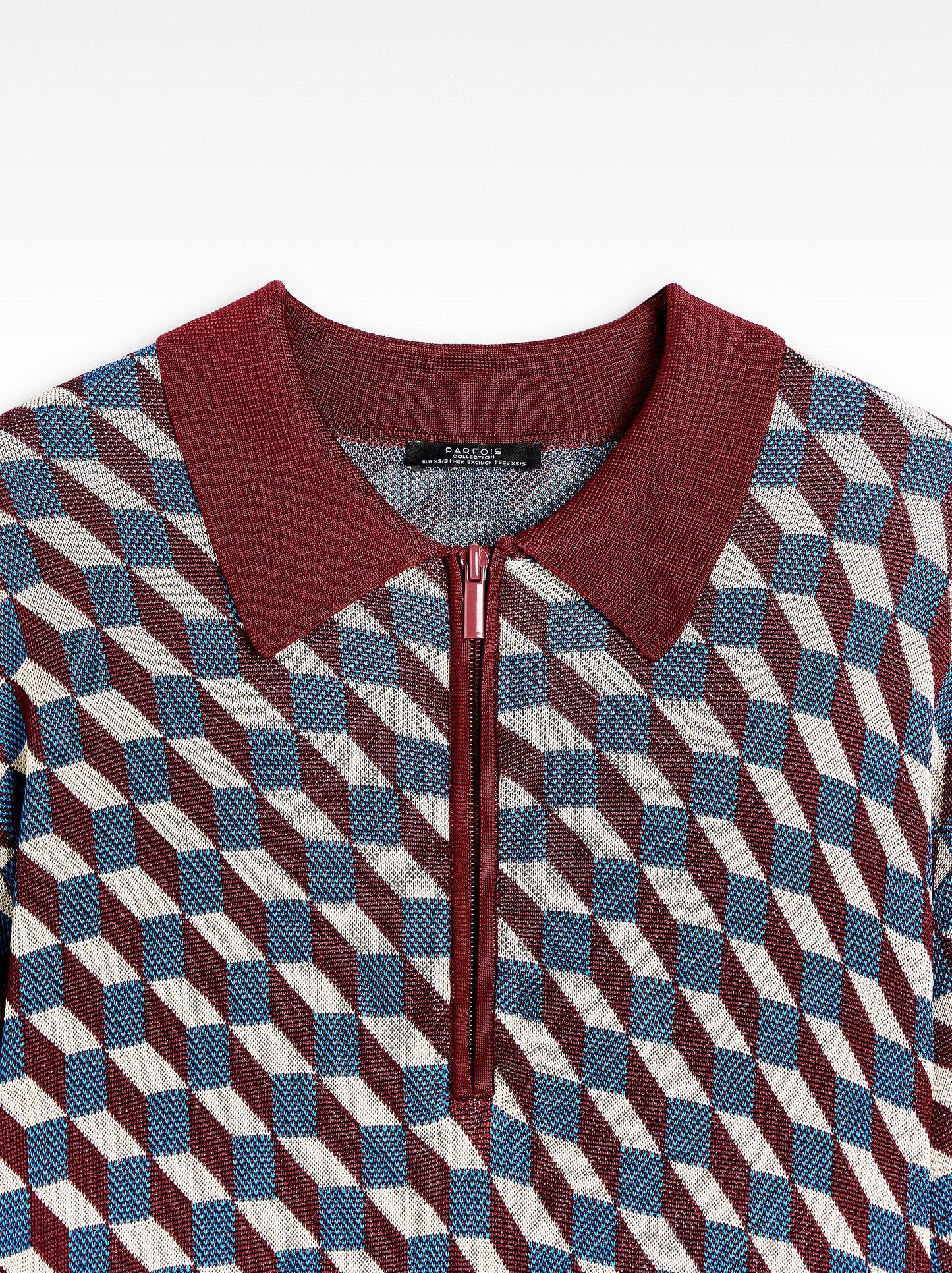 Patterned Knit Sweater