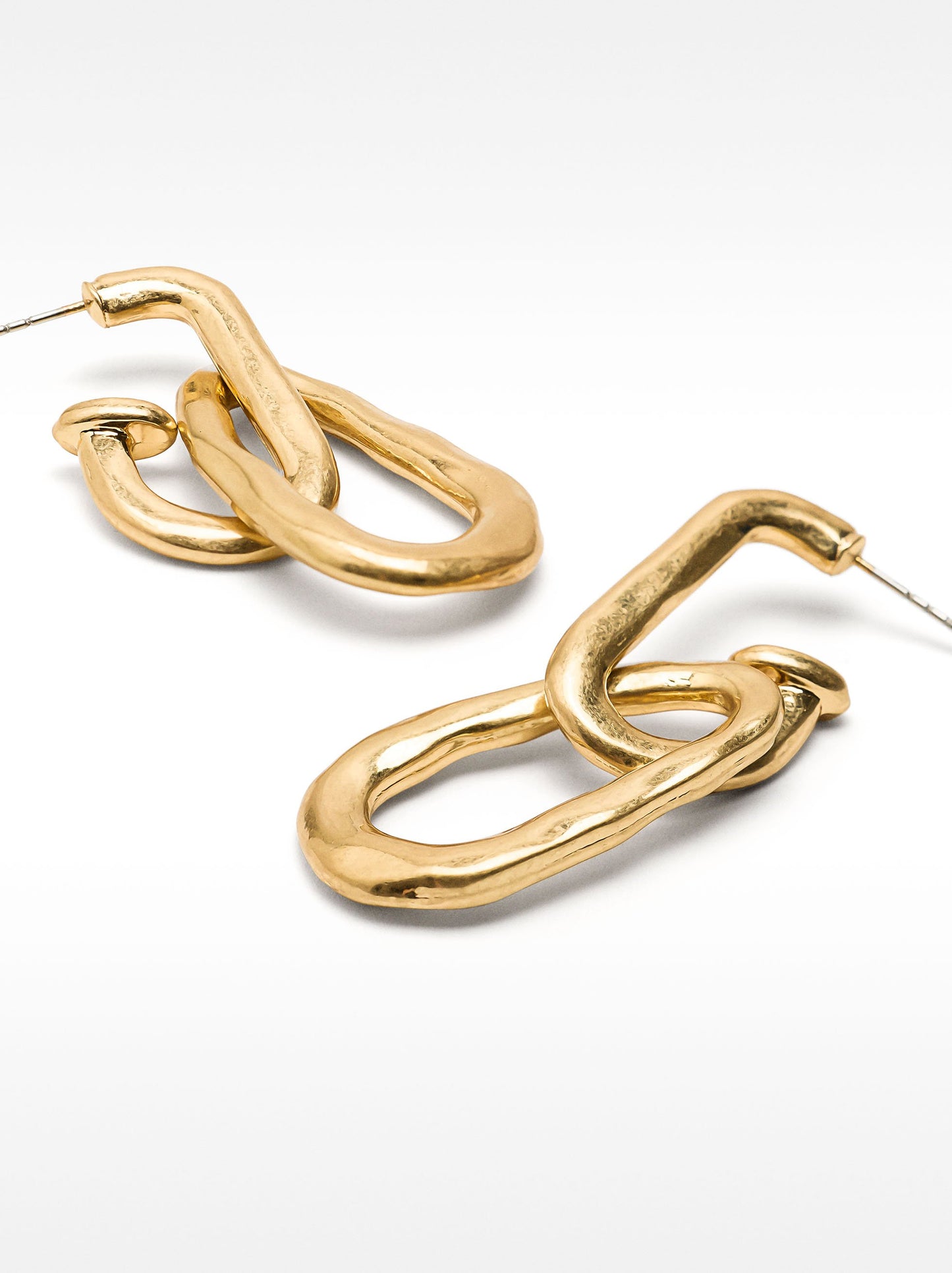 Irregular Open Hoop Earrings