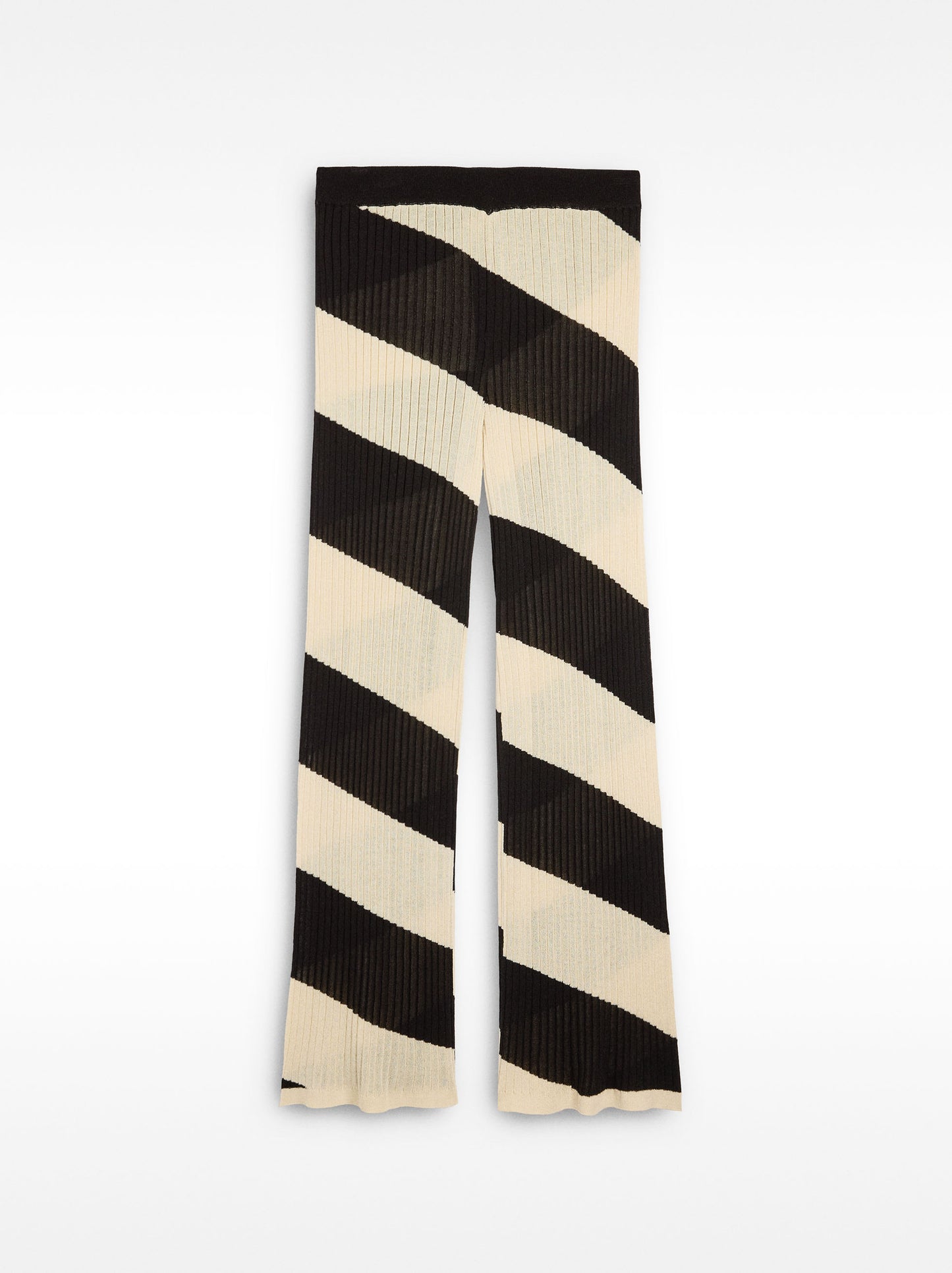 Striped Knit Trousers