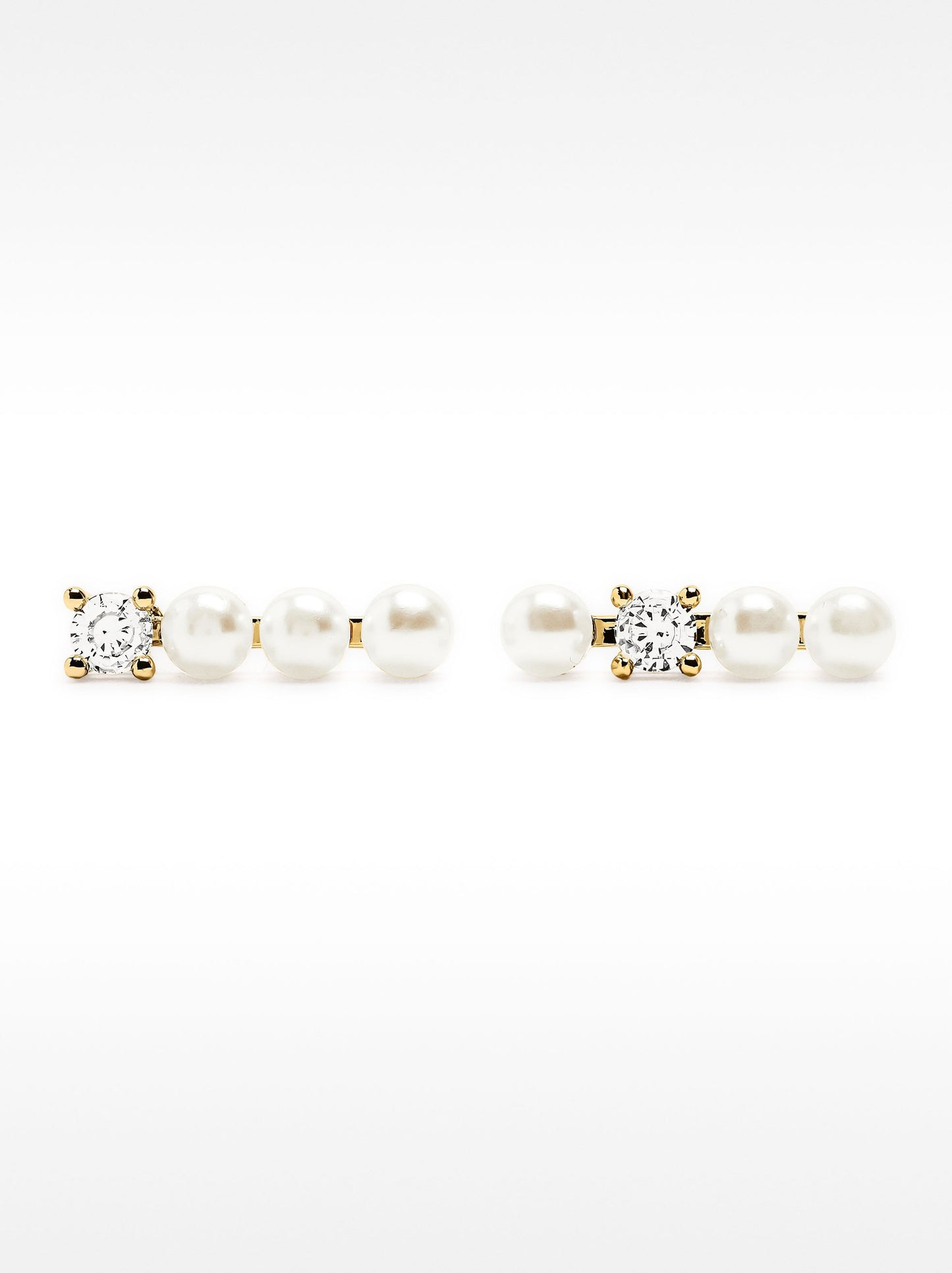 Asymmetric Earrings With Zirconia