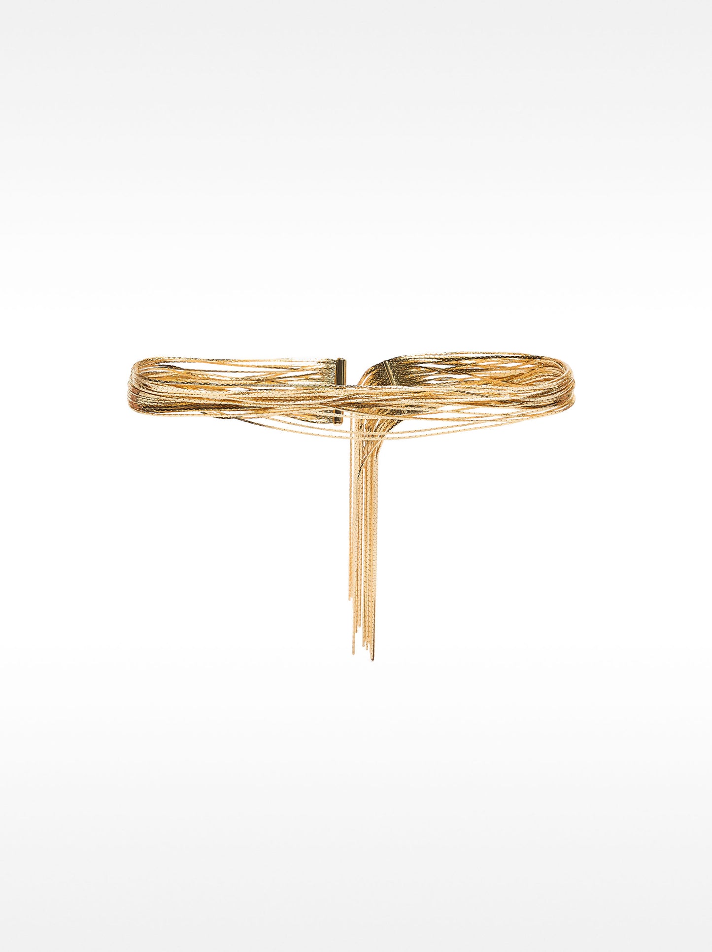 Wide Multi-Strand Necklace