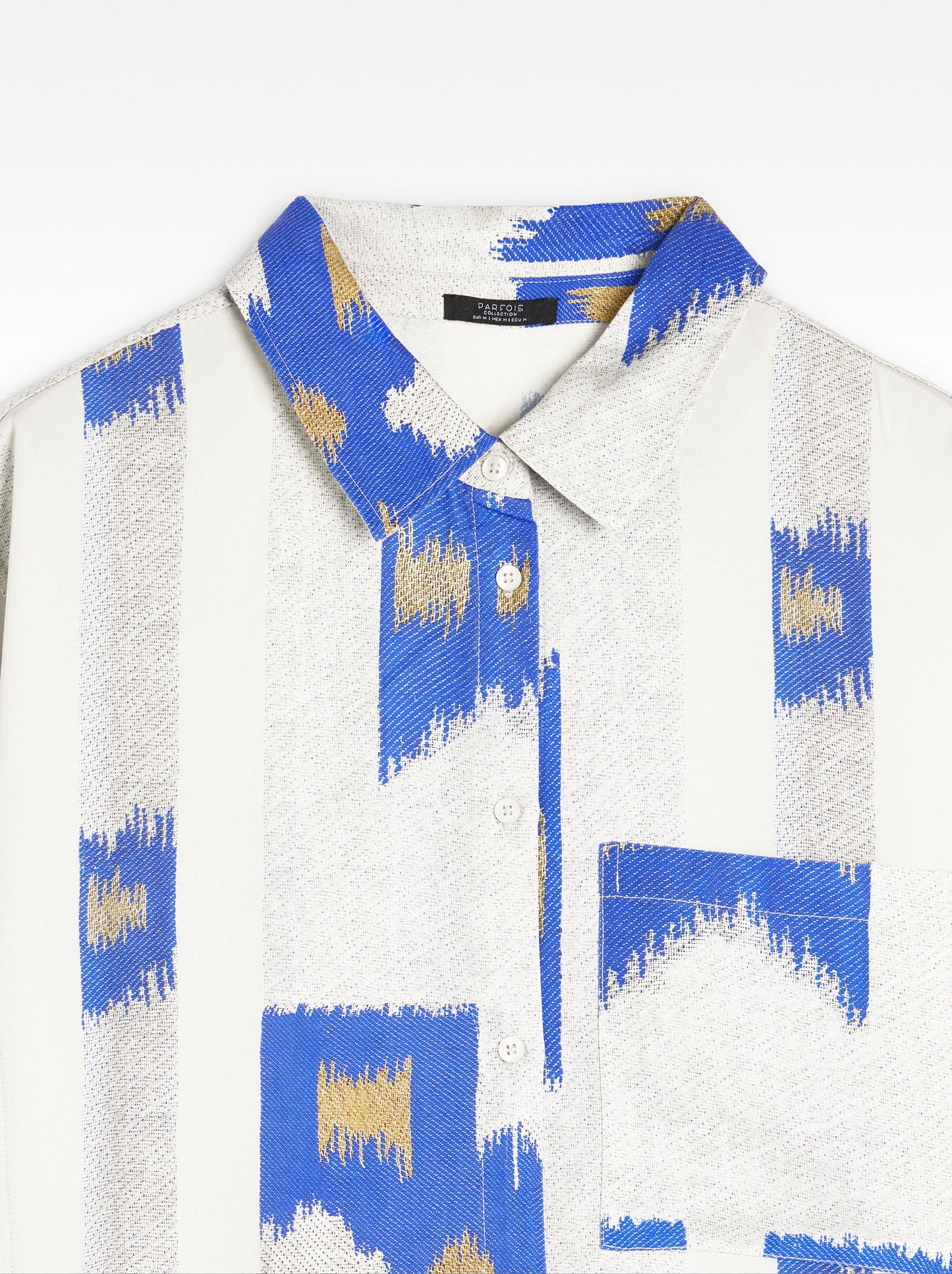 Shirt Dress With Print - 100% Lyocell