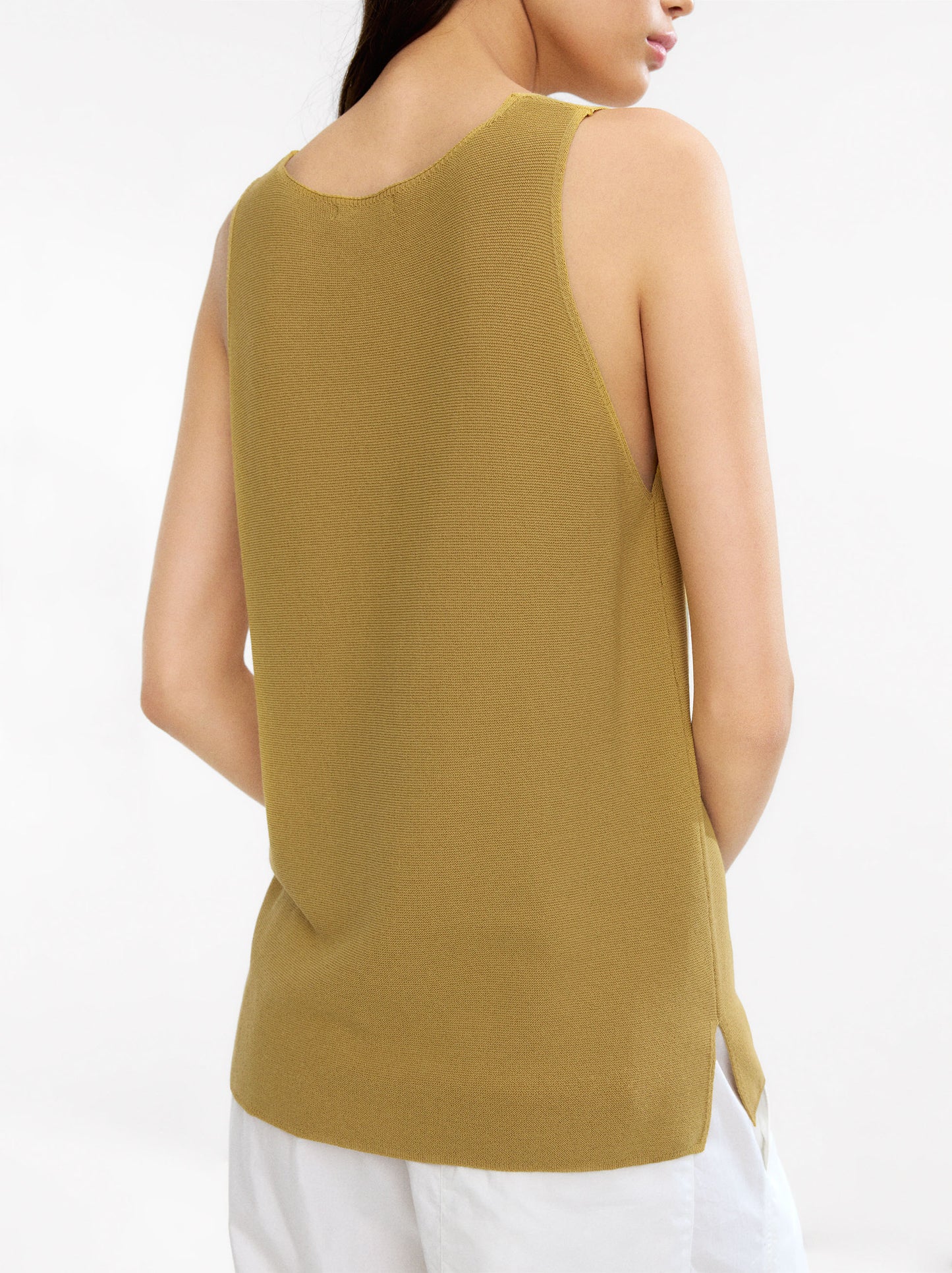 V-Neck Knit Top