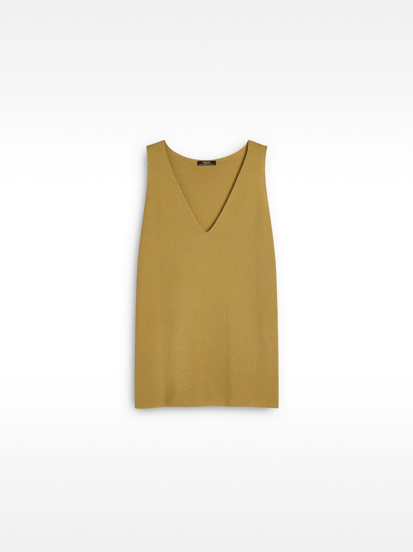 V-Neck Knit Top