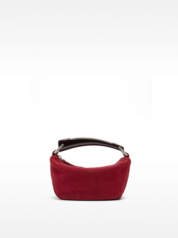 Suede Leather Handbag