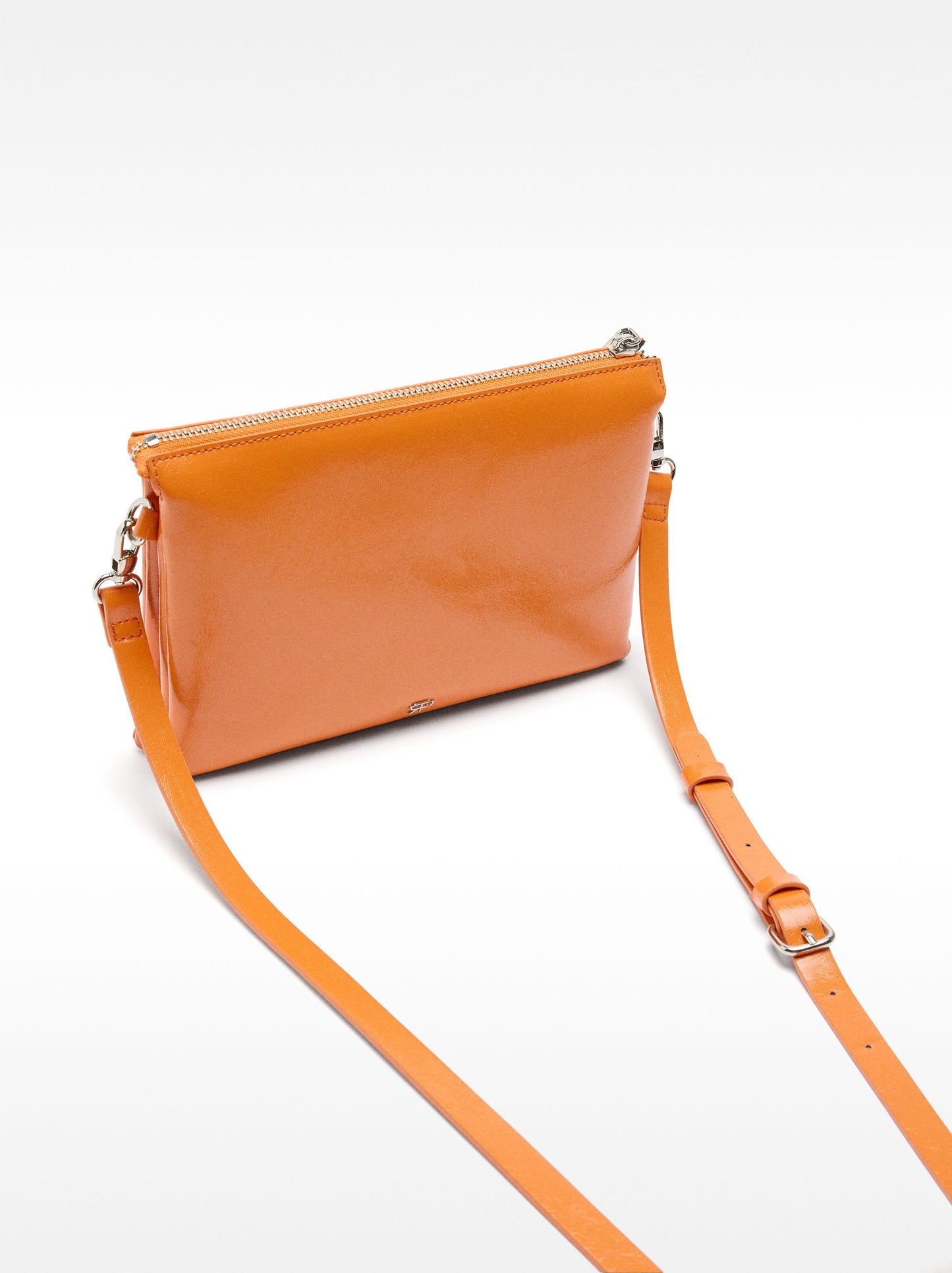 Double Crossbody Bag With Studs