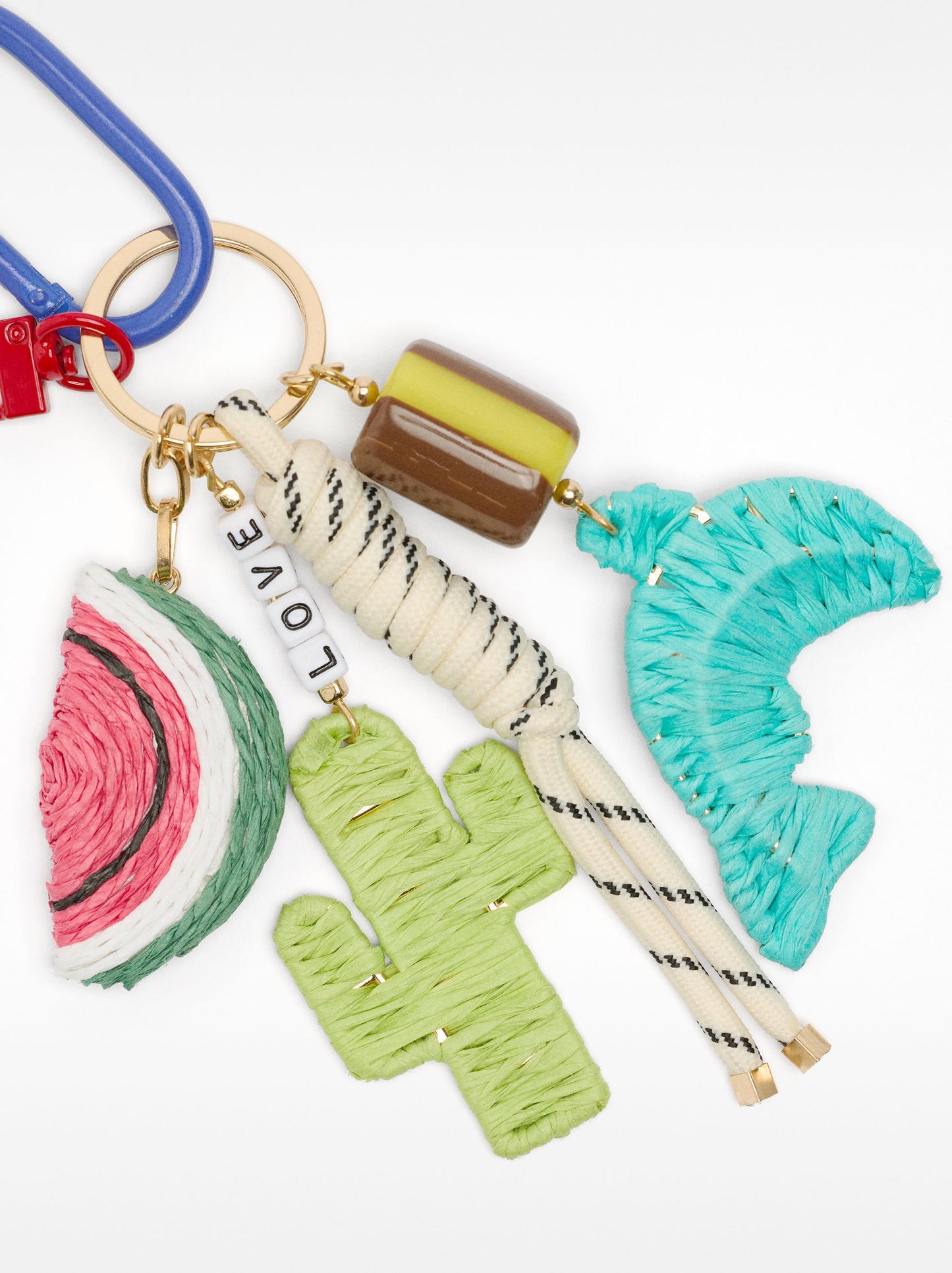 Dolphin Charm Keychain