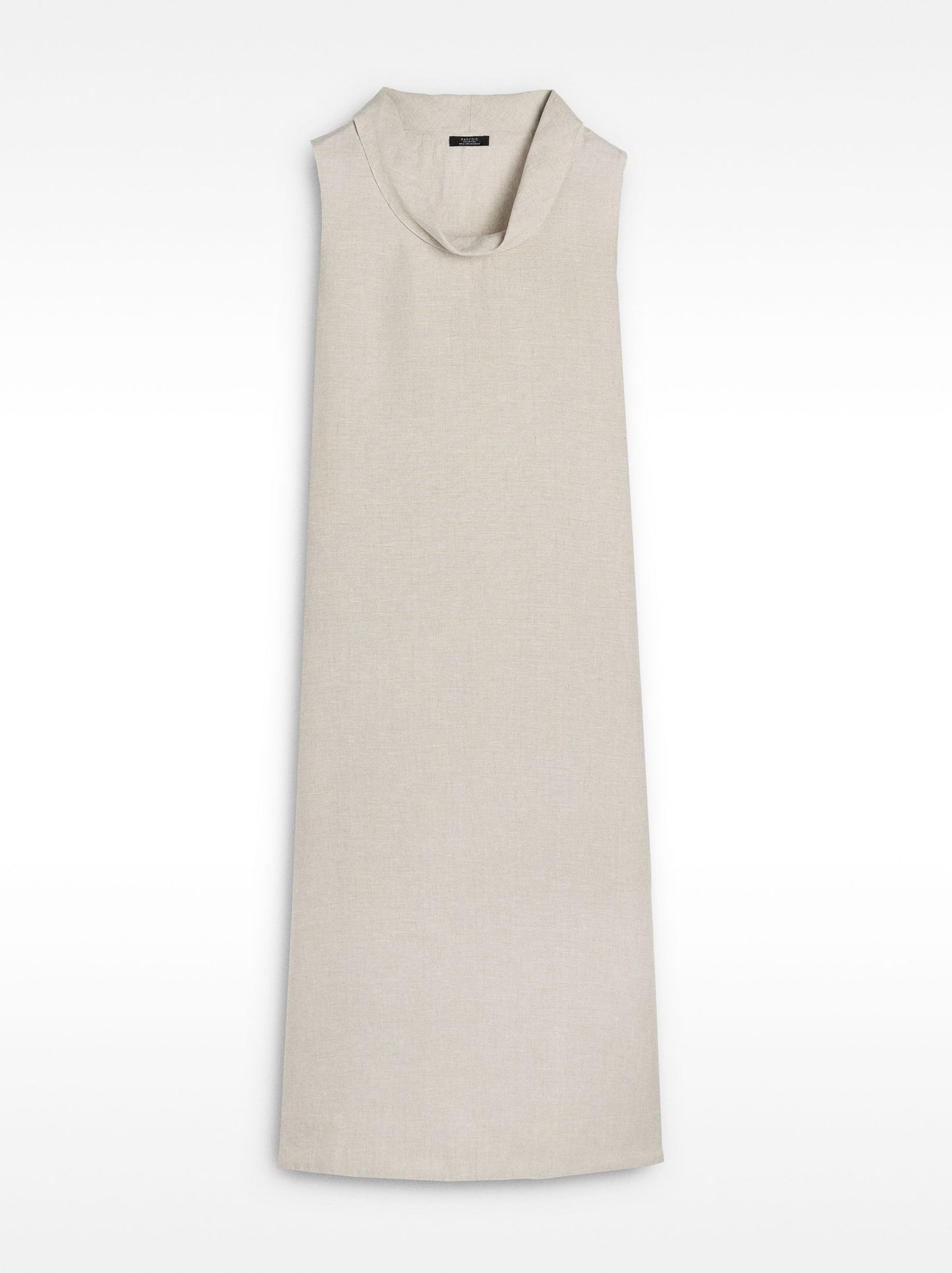 Midi Dress With 100% Linen