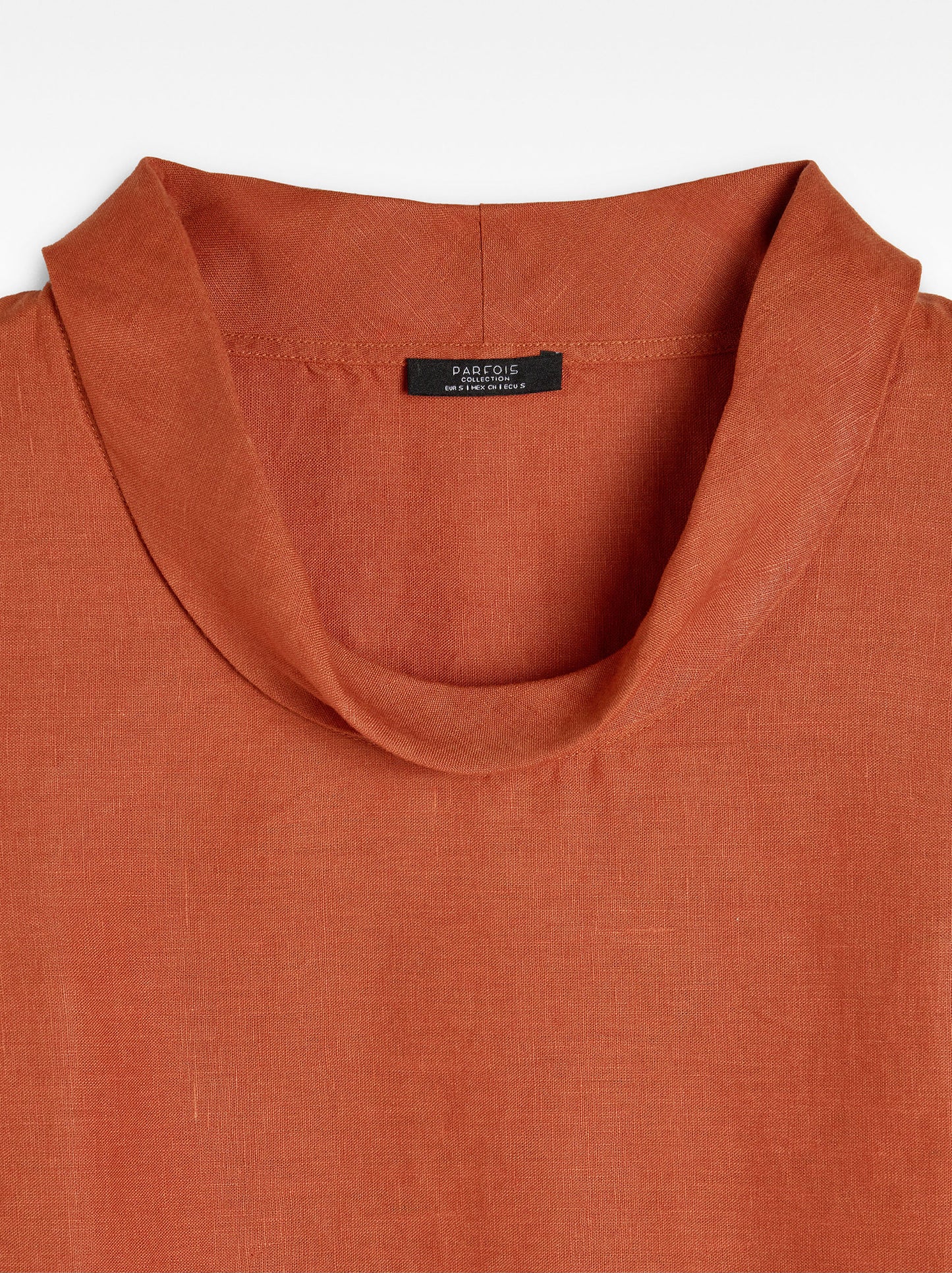 Midi Dress With 100% Linen