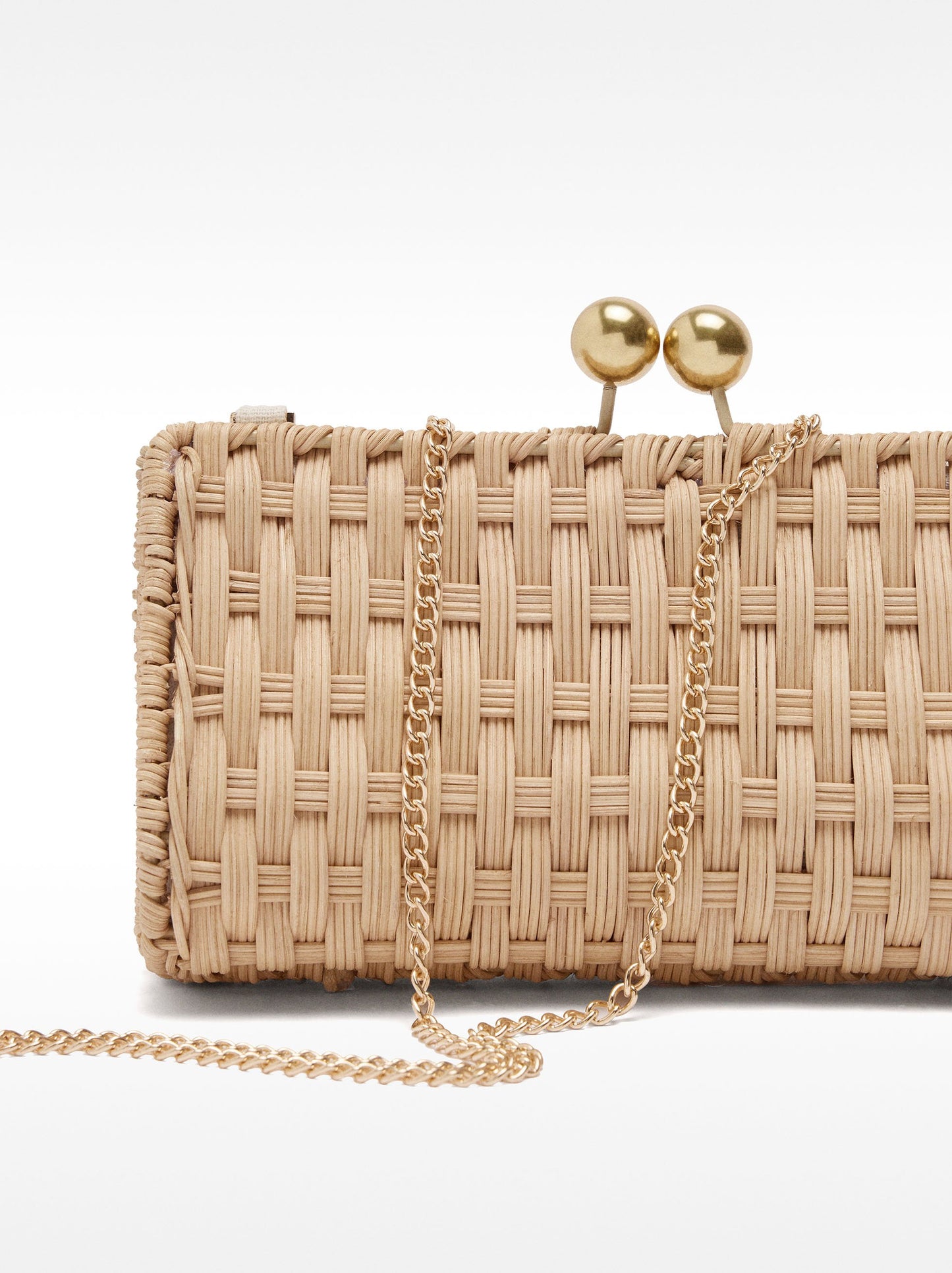 Braided Rattan Party Bag