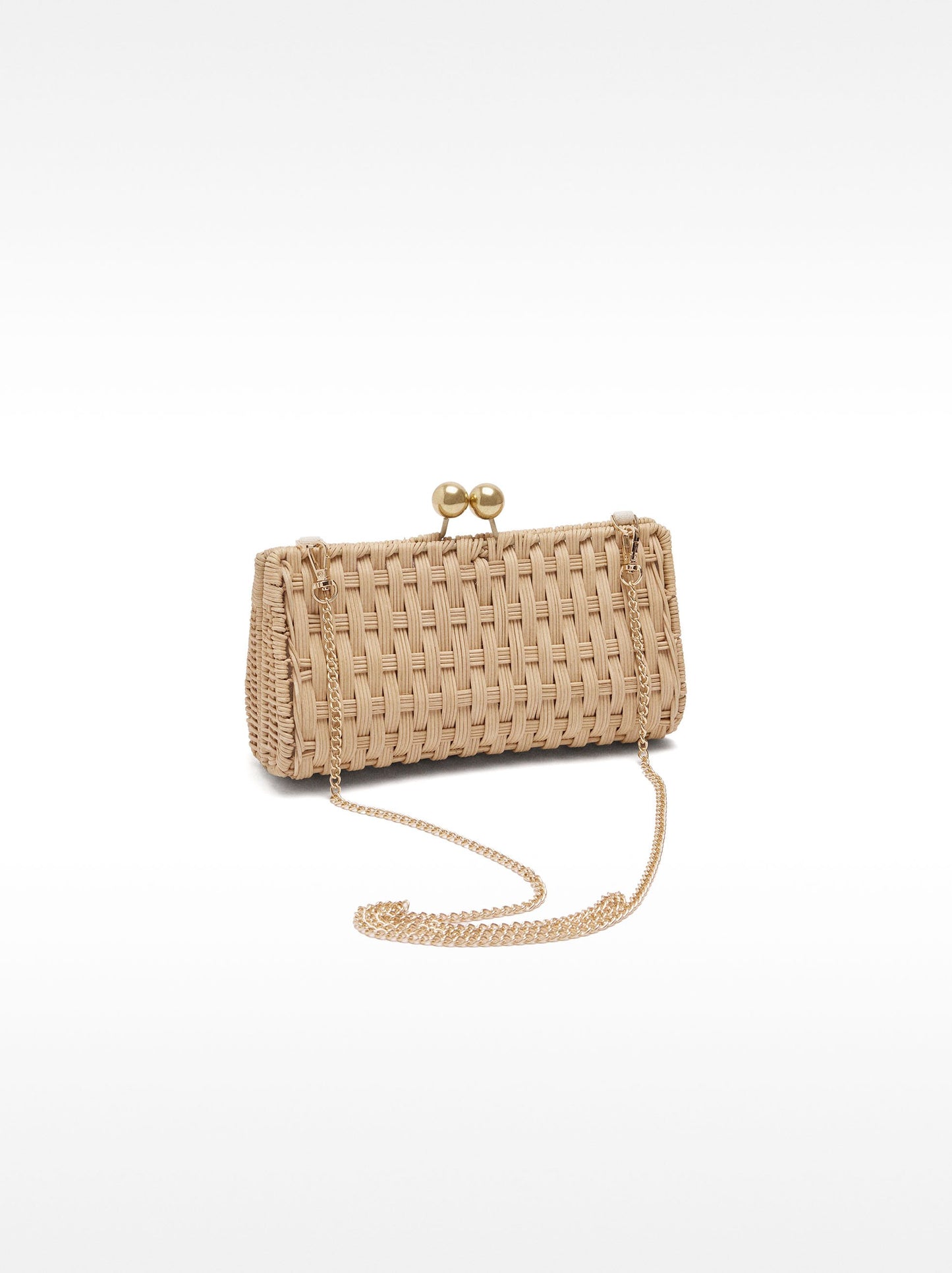 Braided Rattan Party Bag