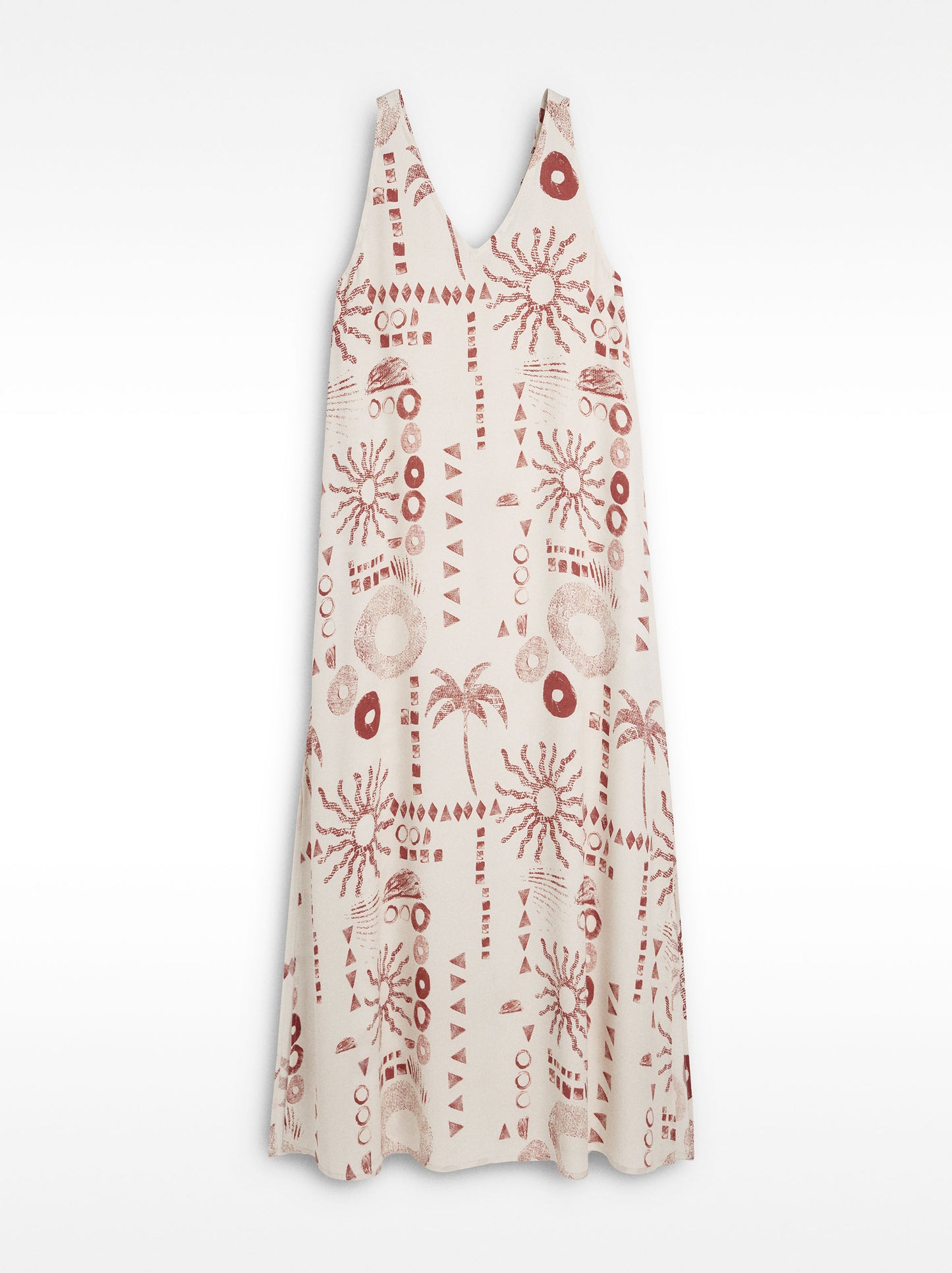 Midi Printed Dress
