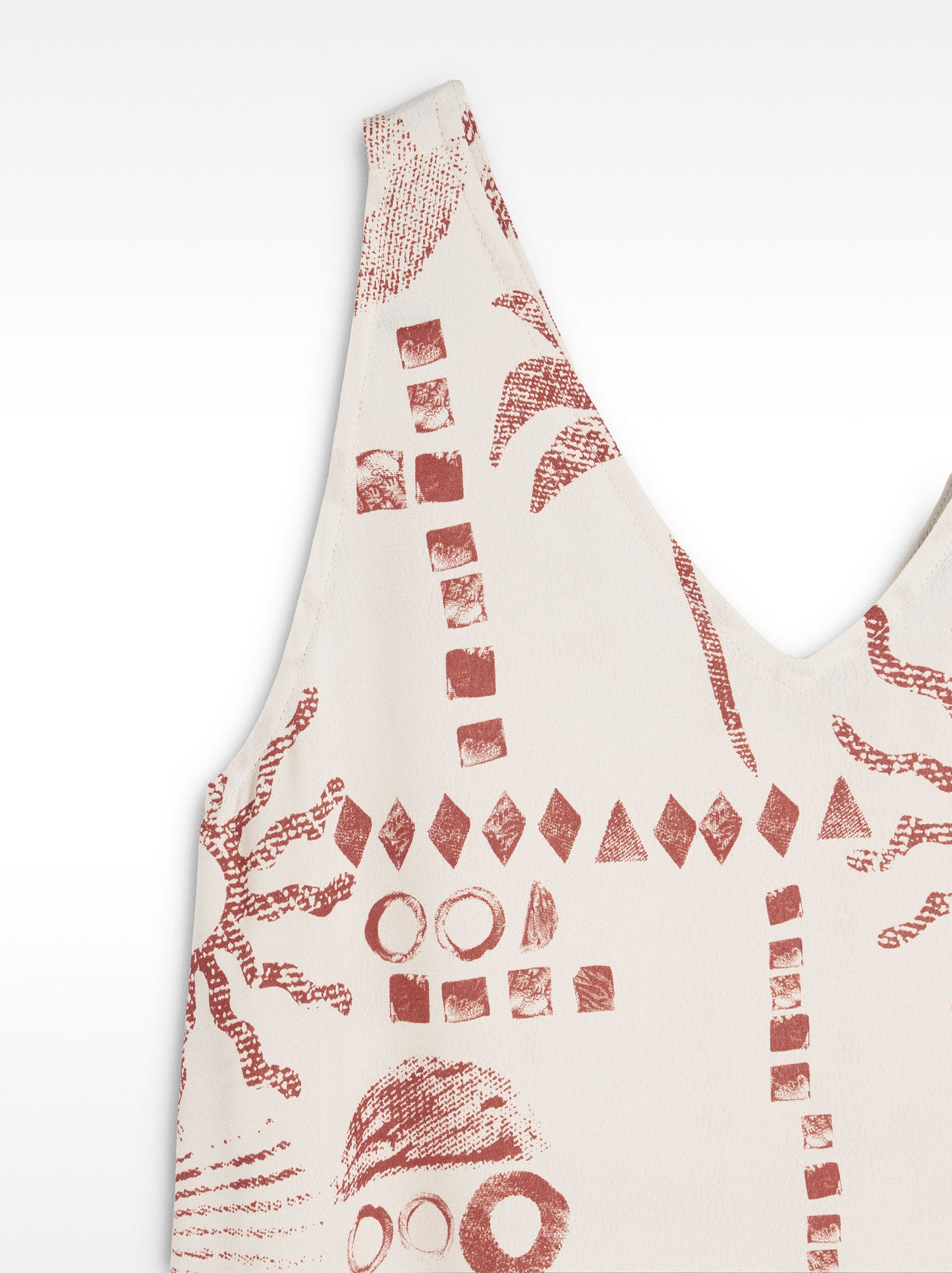 Midi Printed Dress