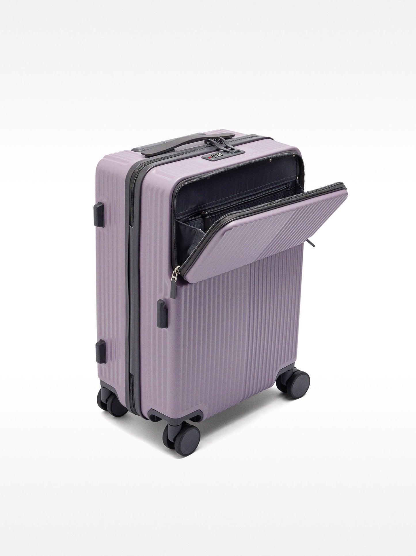 Travel Suitcase With Texture