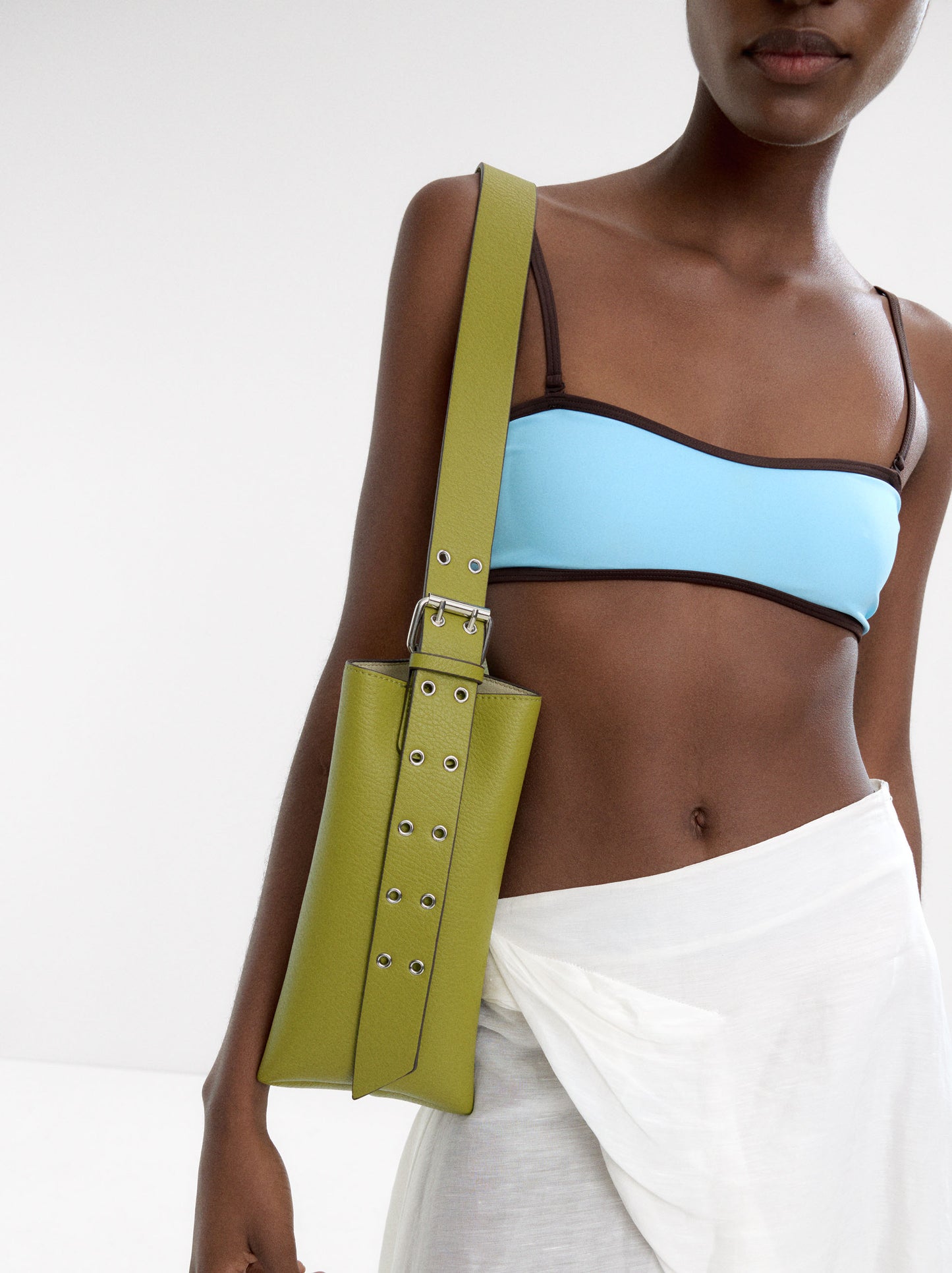 Shoulder Bag With Studded Strap