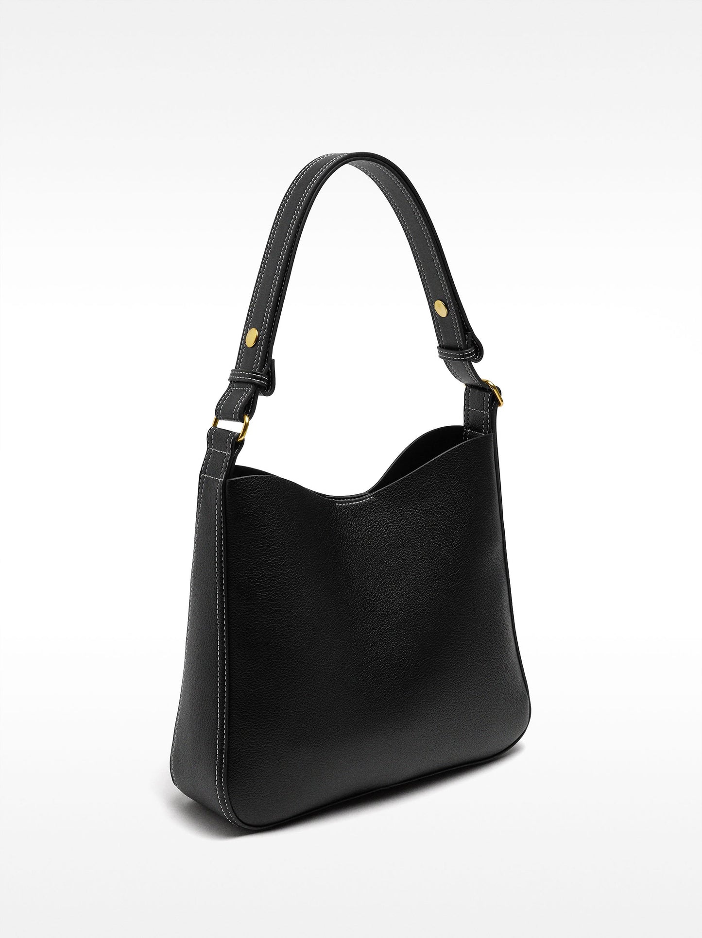 Shoulder Bag With Texture