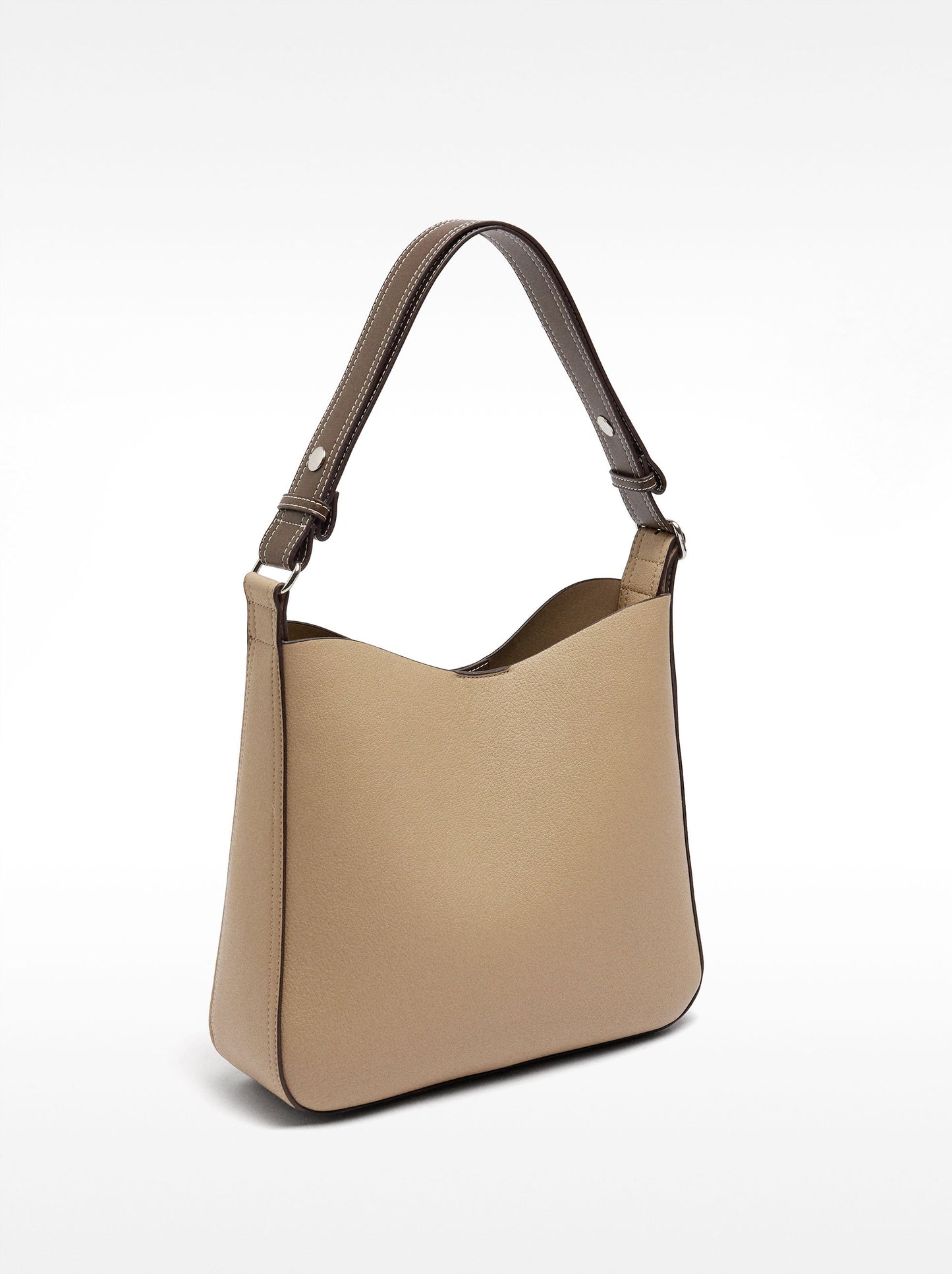 Shoulder Bag With Texture