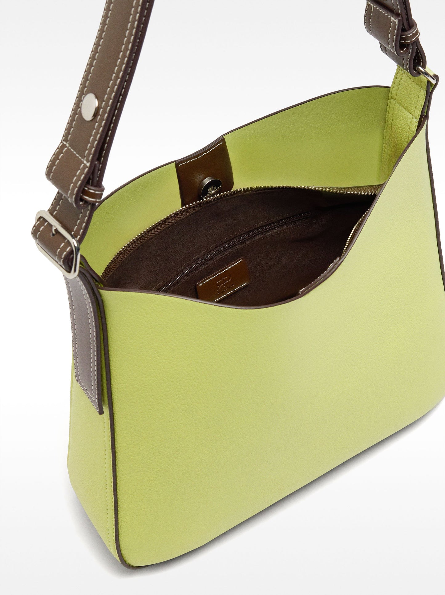 Shoulder Bag With Texture