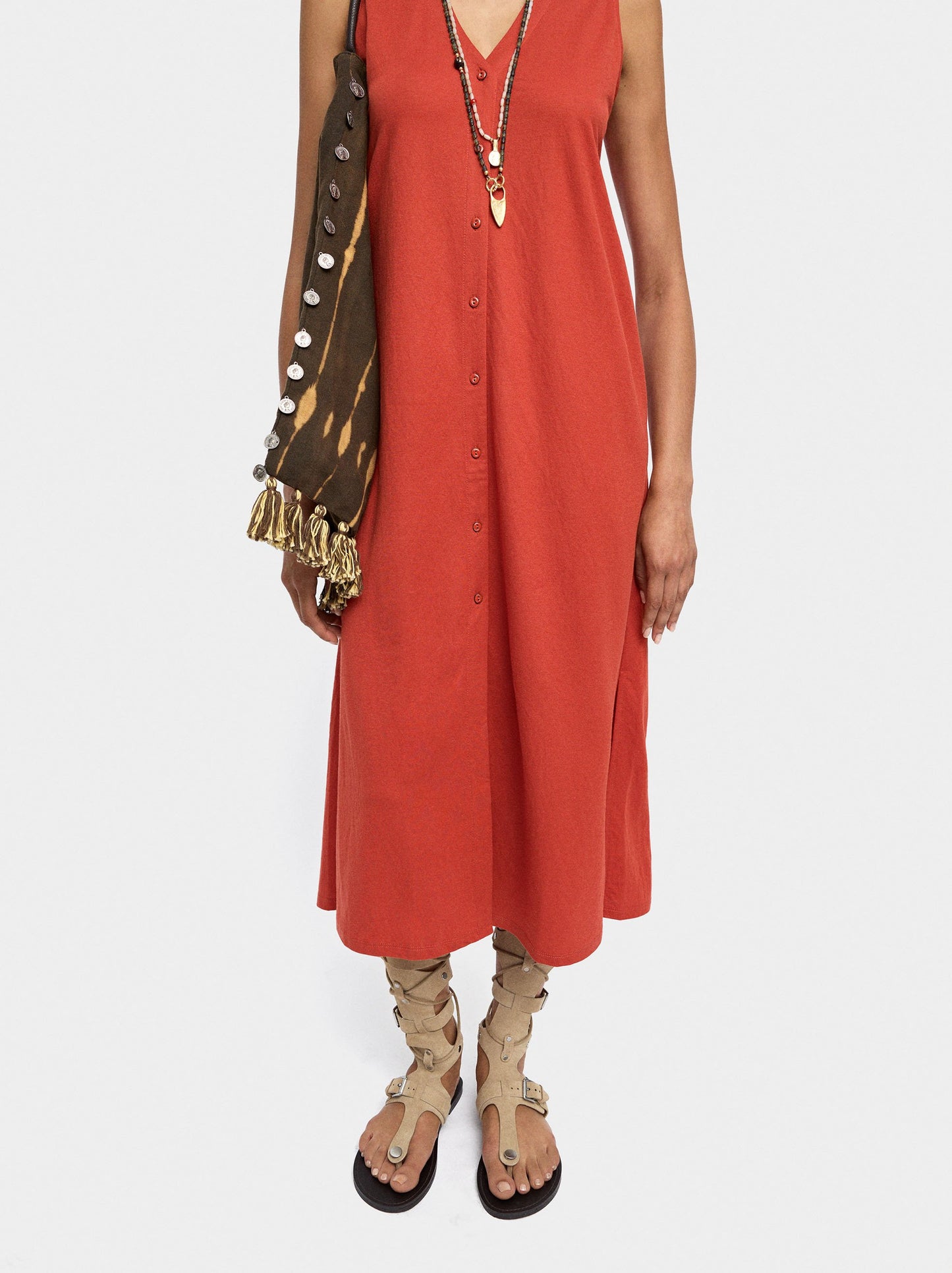 Dress With Buttons