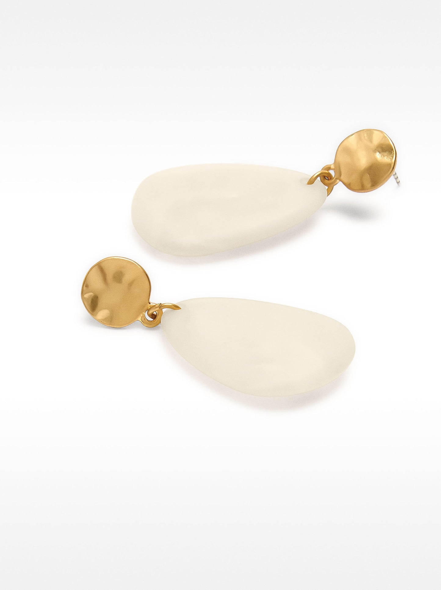 Oval Resin Earrings