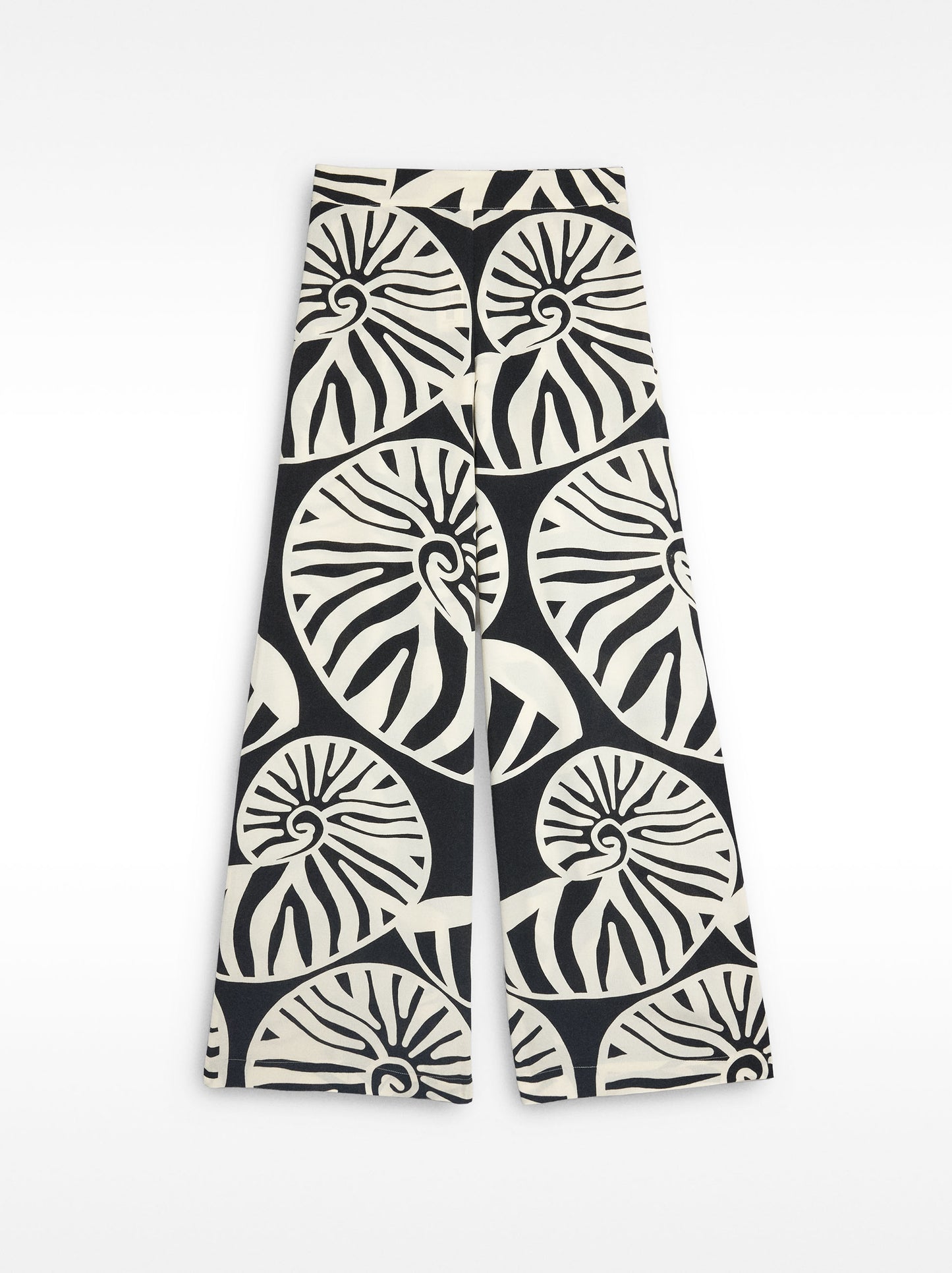 Printed Fluid Trousers