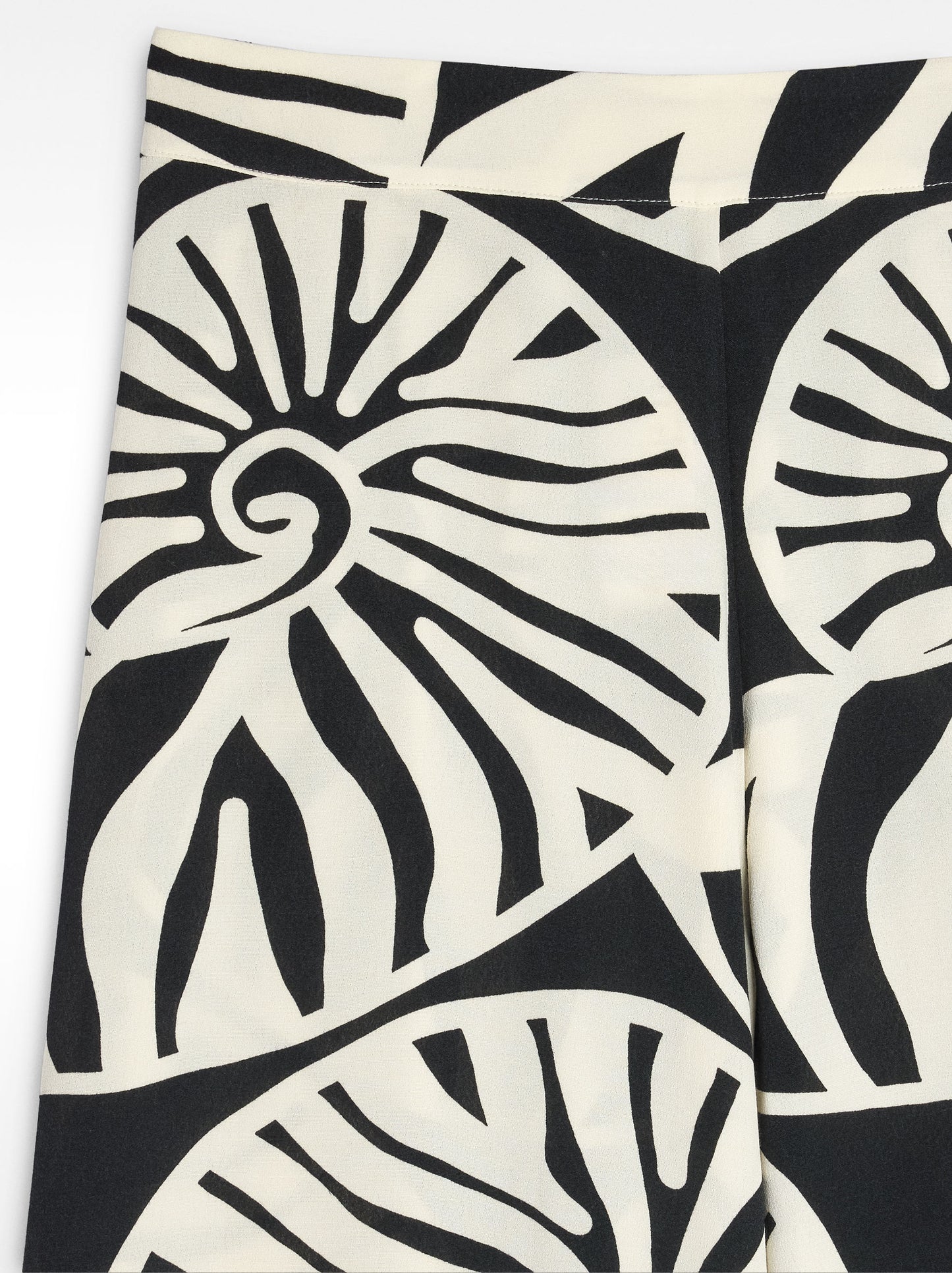 Printed Fluid Trousers