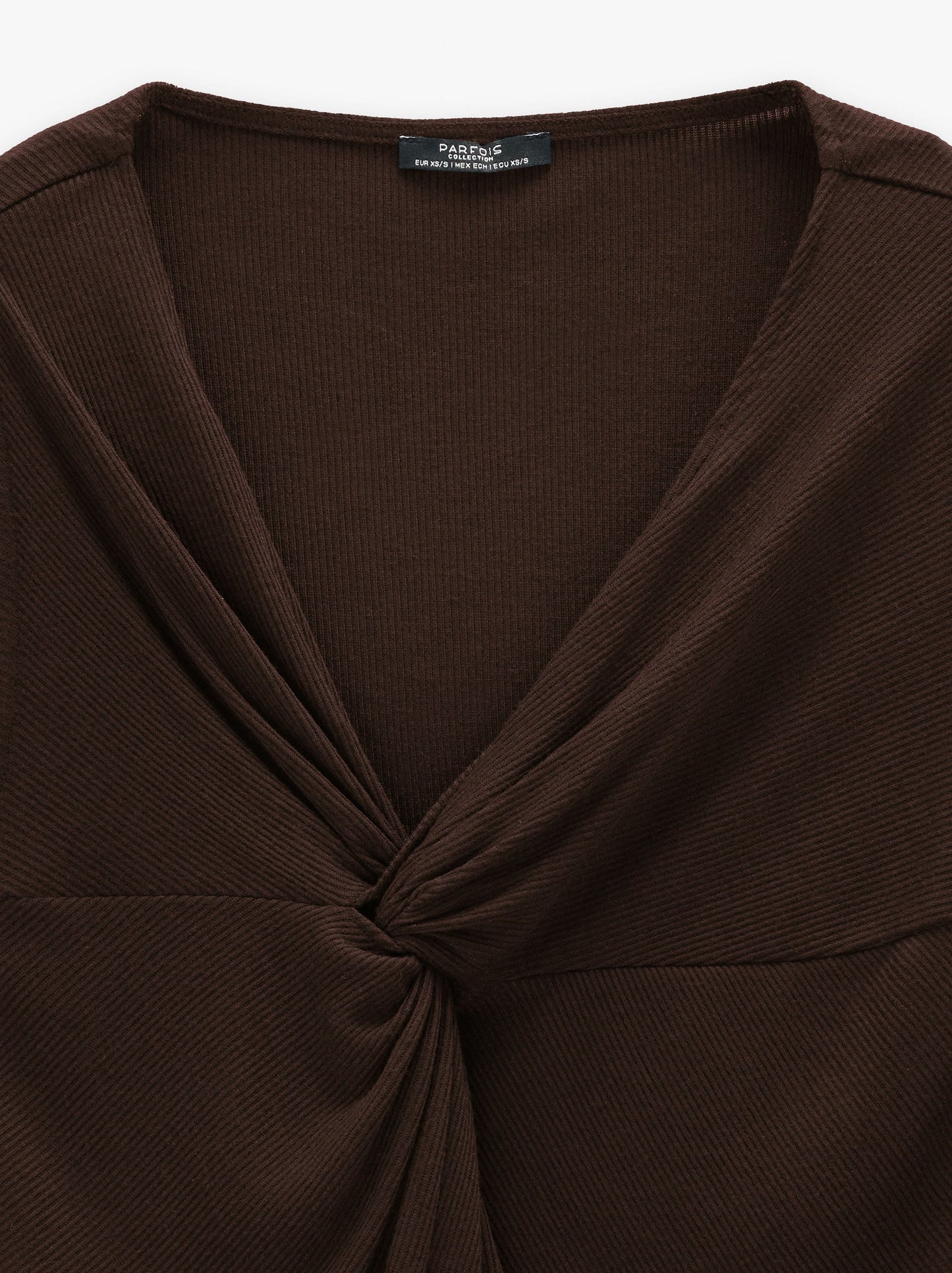Top Ribbed With Knot
