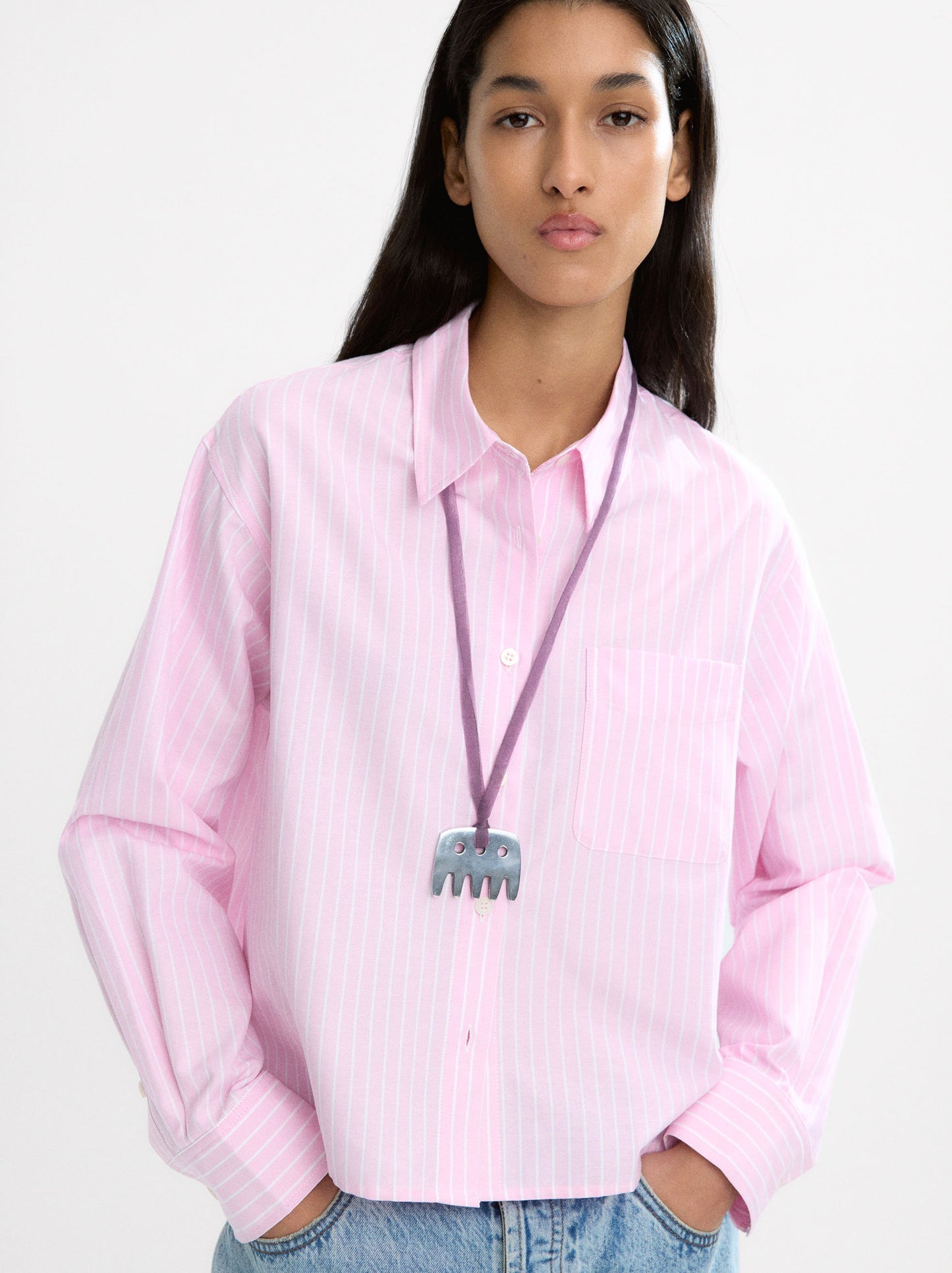 Striped Long-Sleeve Shirt